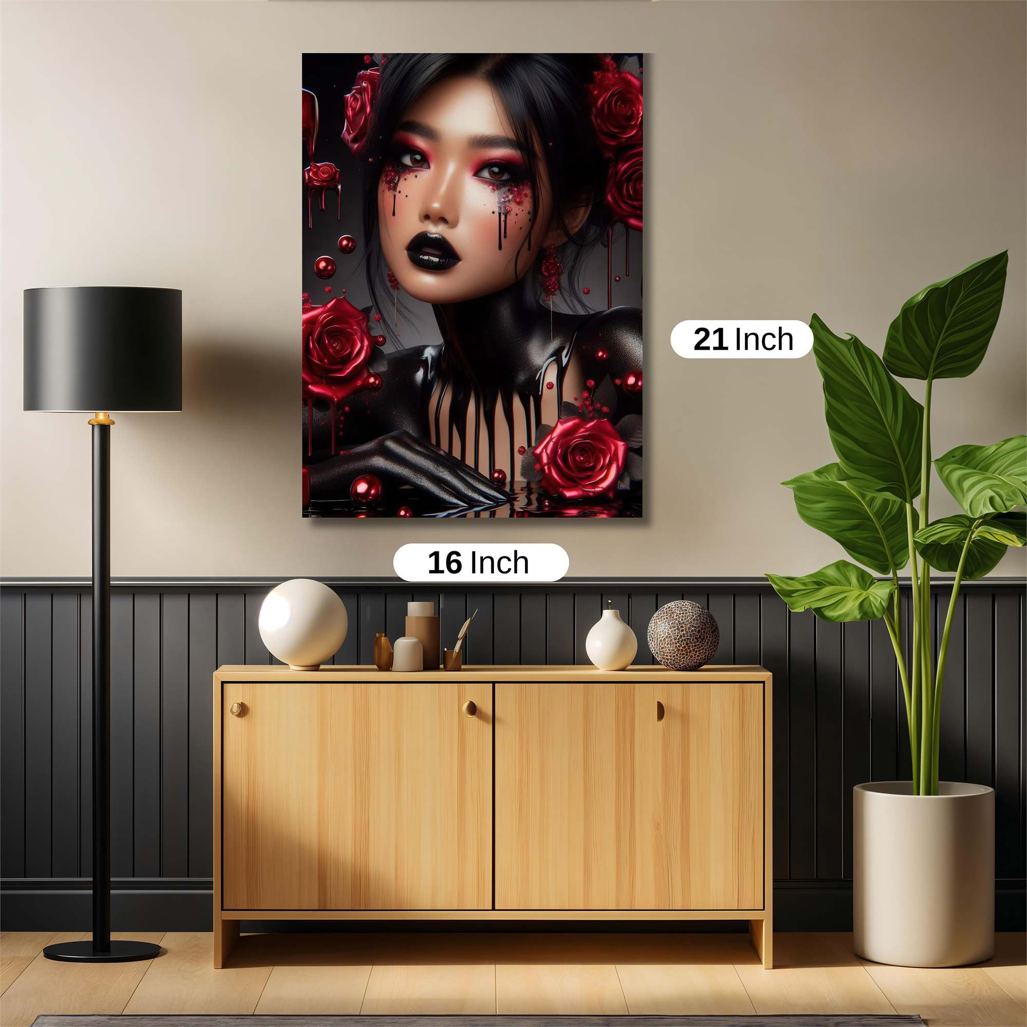 Rose Enigma Safe Wall Magnetic / M