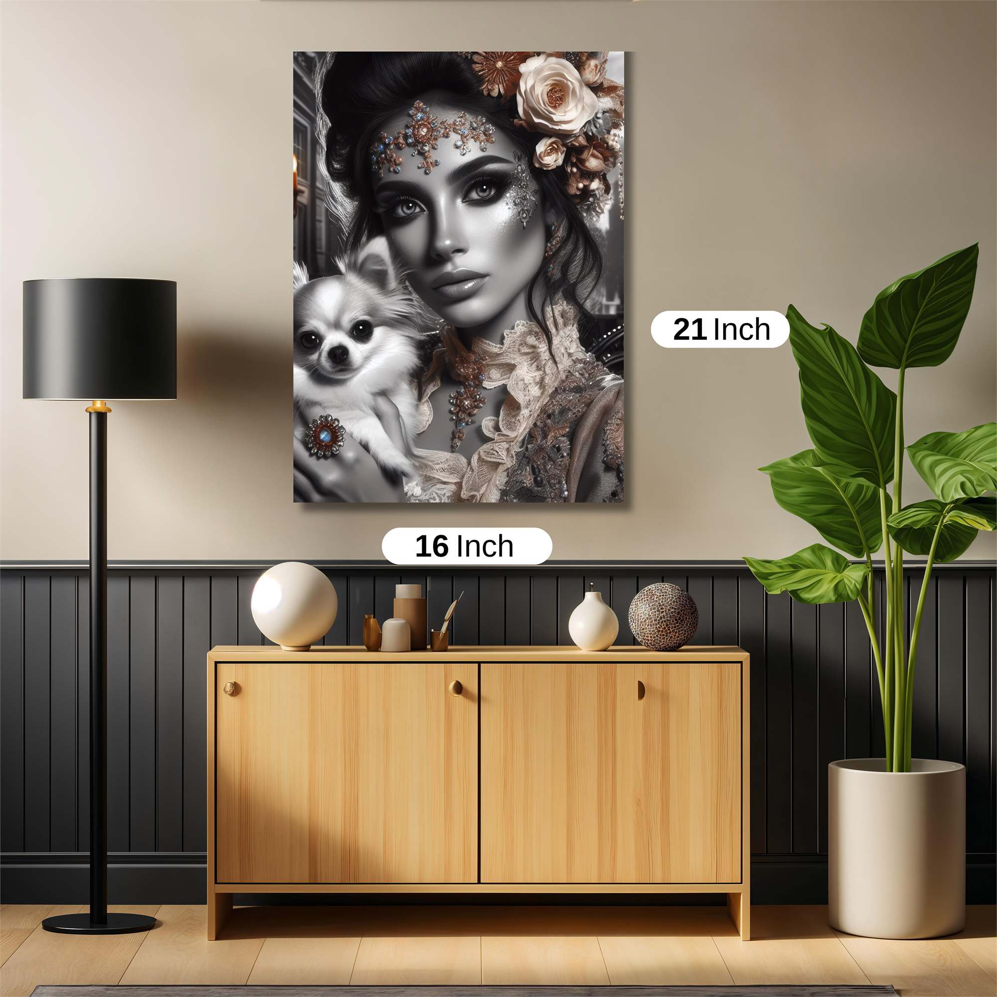 Chihuahua Enchantress Safe Wall Magnetic / M