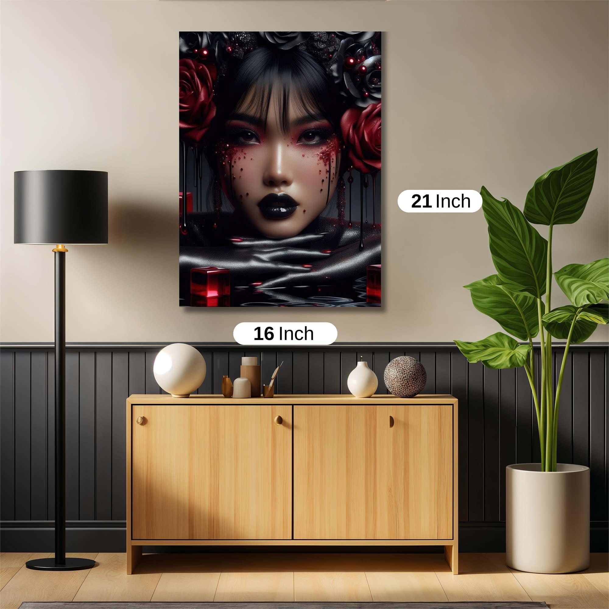 Goth Enigma Safe Wall Magnetic / M