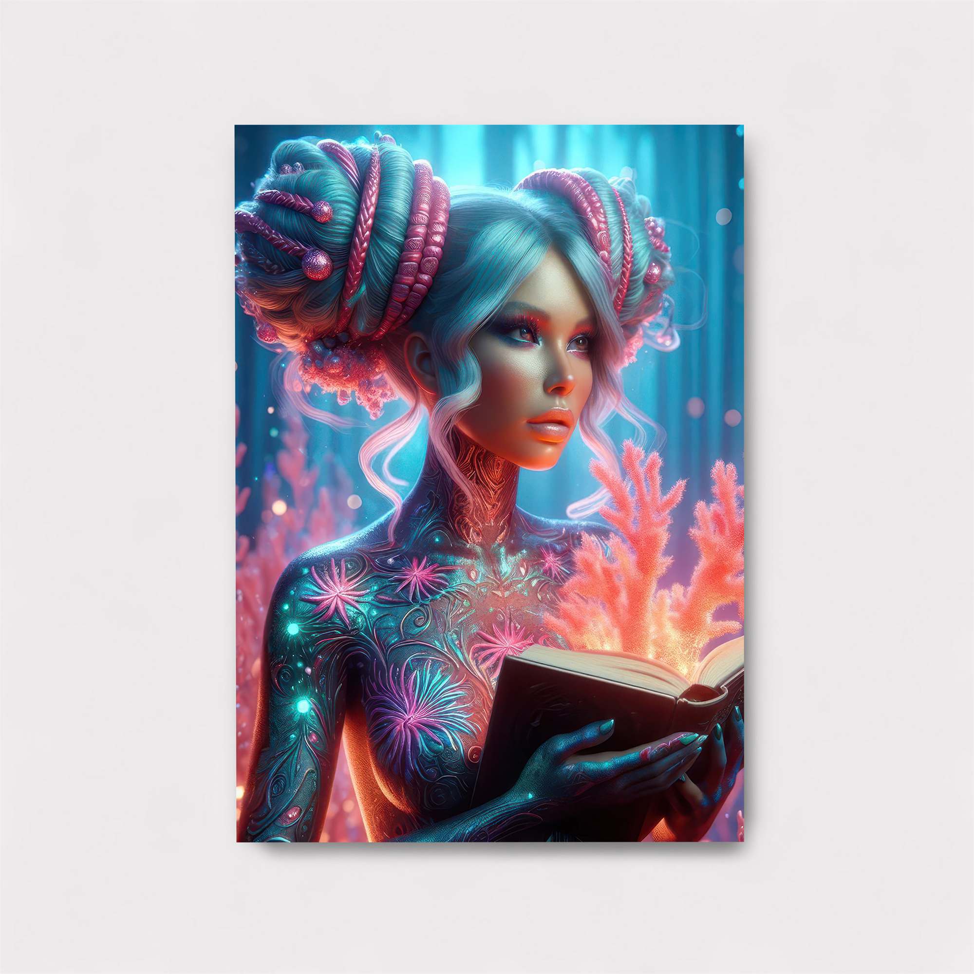 Coral Enchantress Safe Wall Magnetic / M