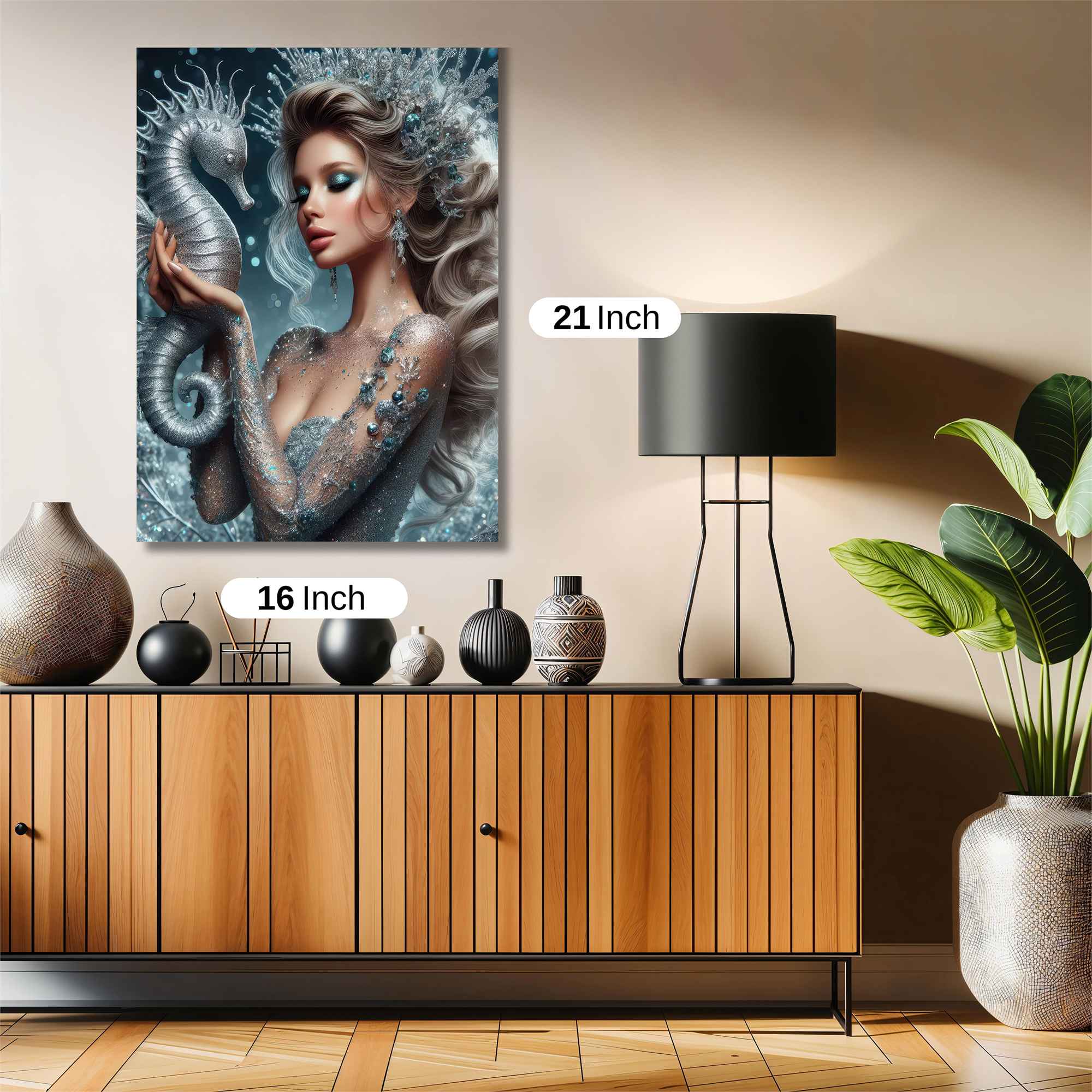 Seahorse Enchantment Safe Wall Magnetic / M