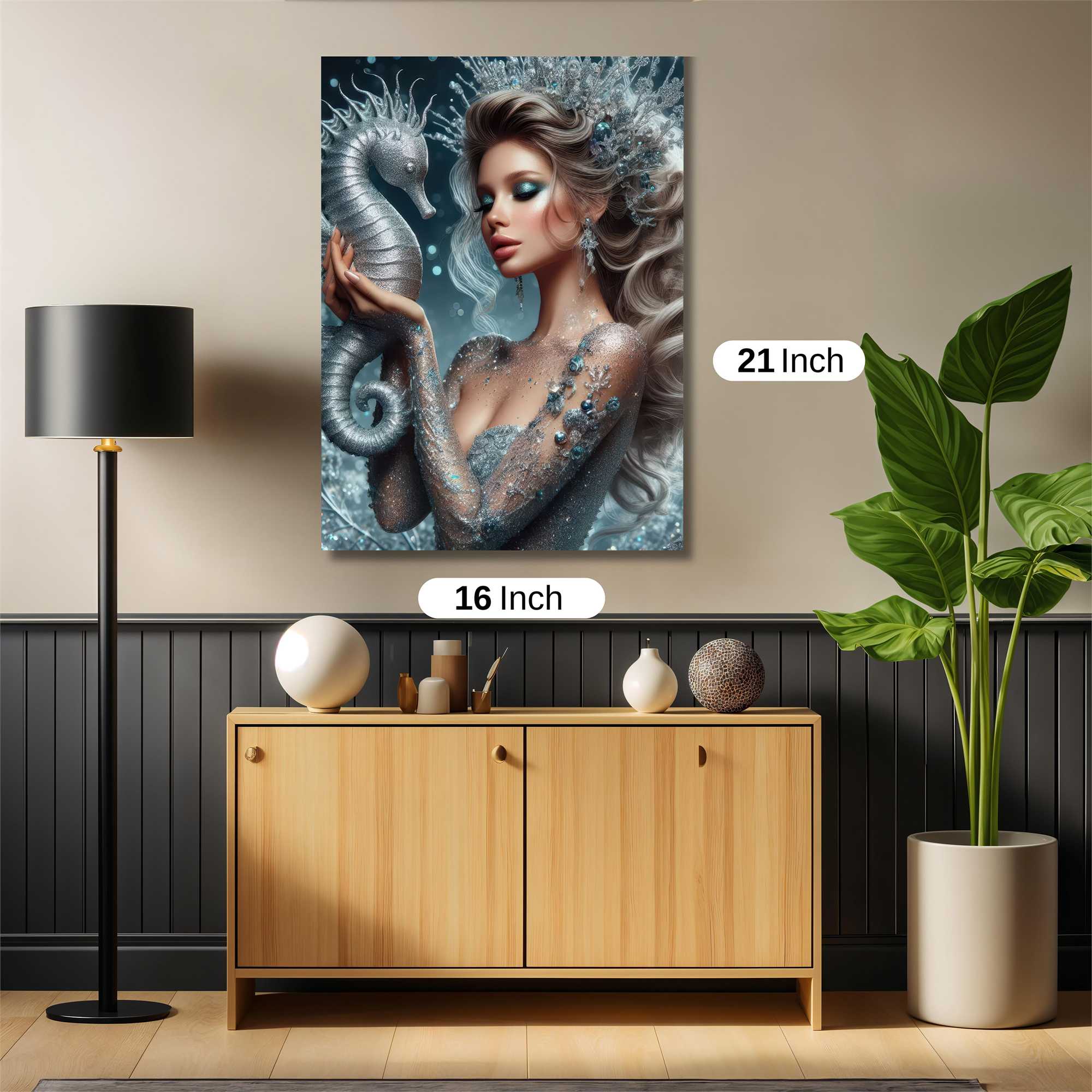 Seahorse Enchantment Safe Wall Magnetic / M