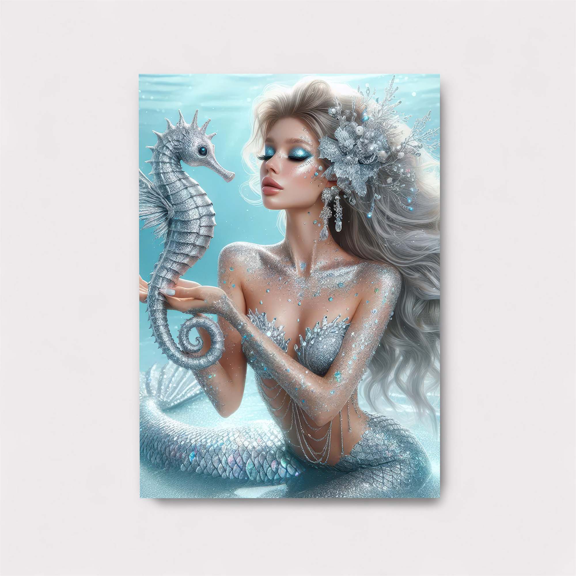 Mermaid Serenity Safe Wall Magnetic / M