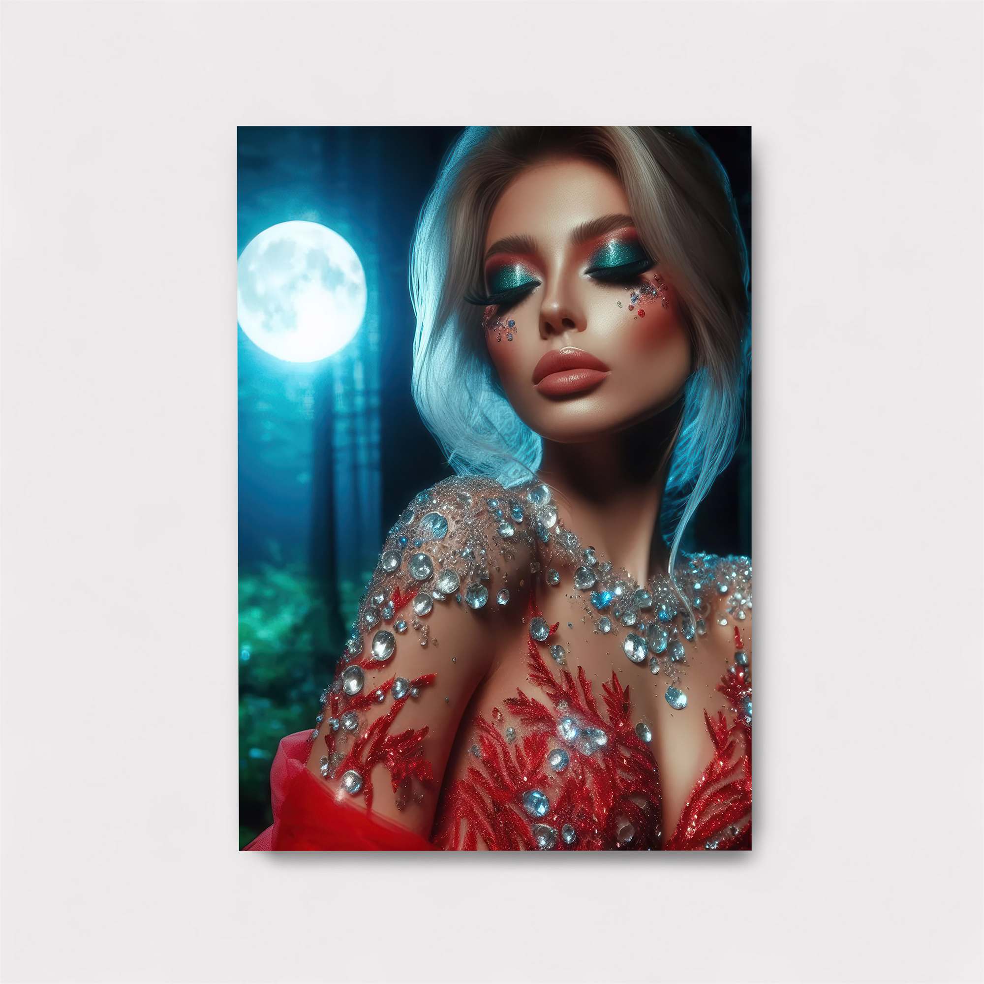 Moonlit Enchantress Safe Wall Magnetic / M