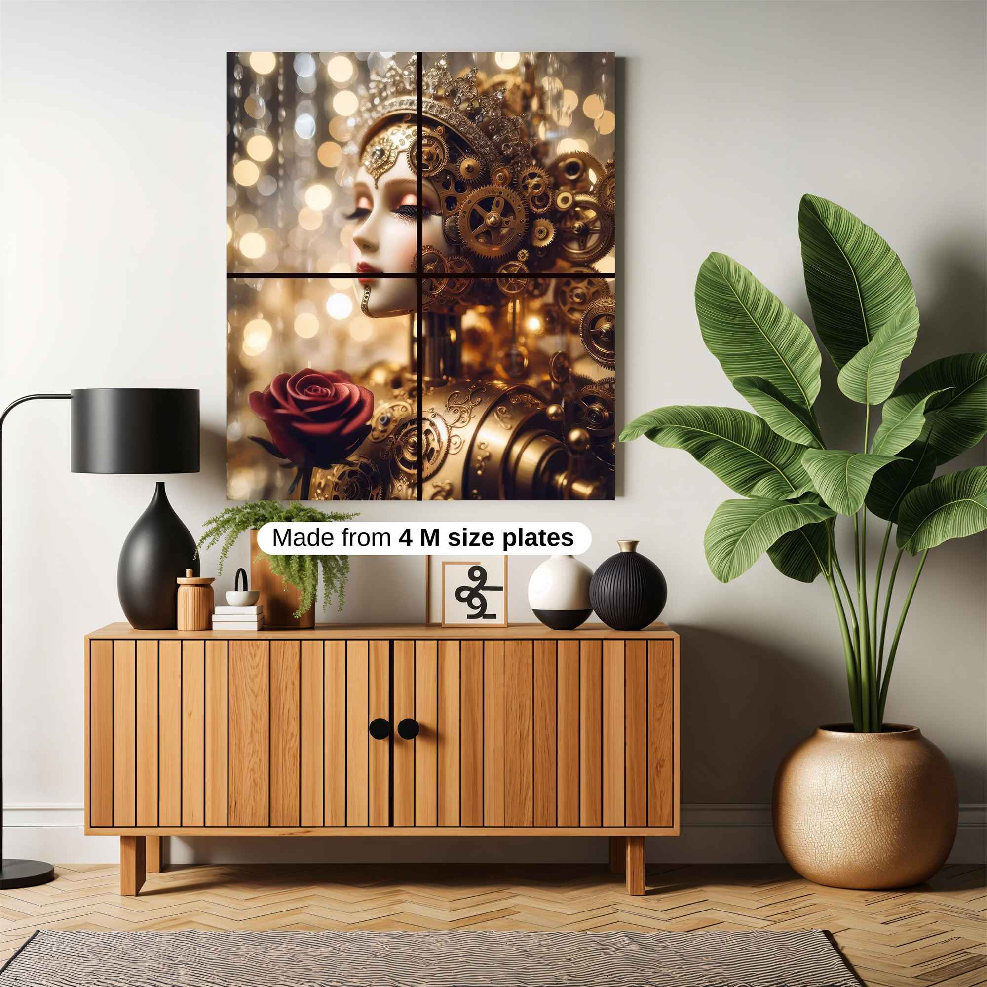Clockwork Elegance Safe Wall Magnetic / M