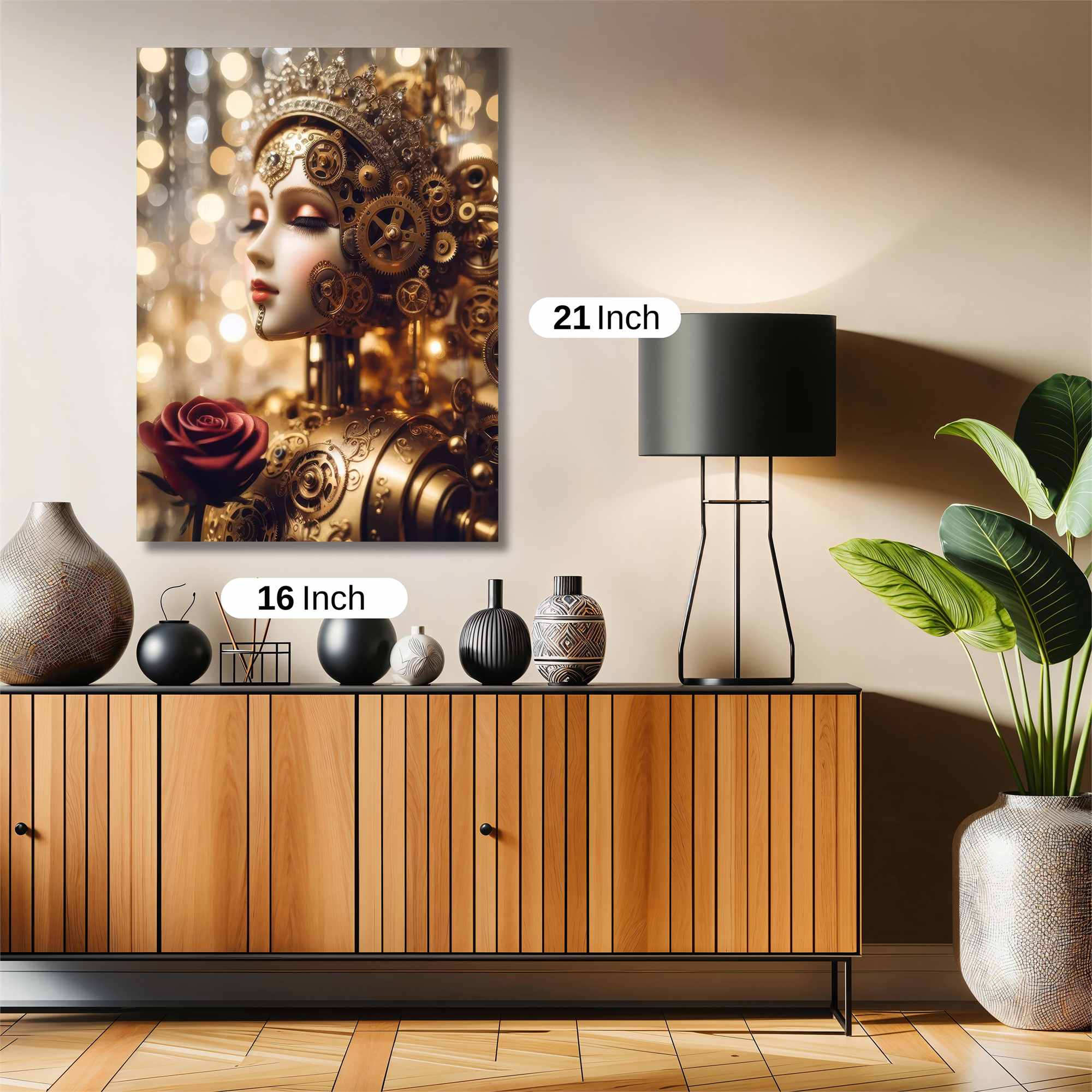 Clockwork Elegance Safe Wall Magnetic / M