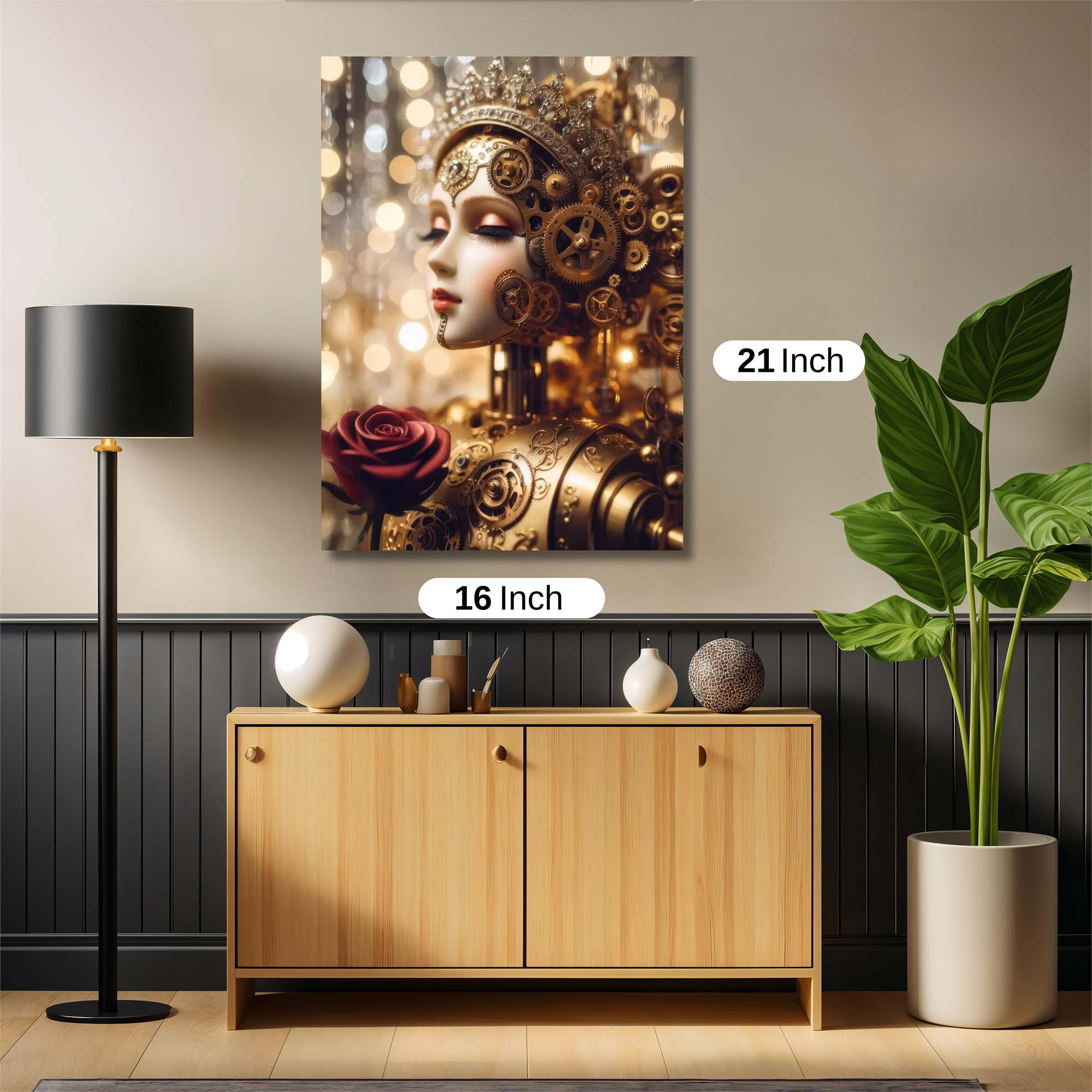 Clockwork Elegance Safe Wall Magnetic / M