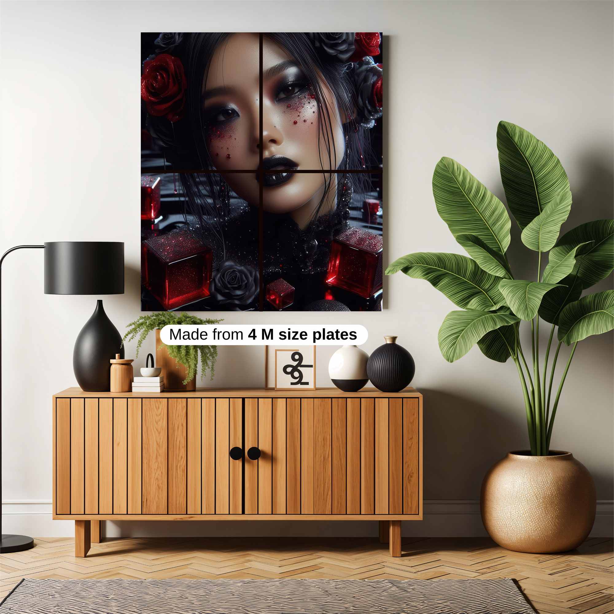 Rose Enigma Safe Wall Magnetic / M