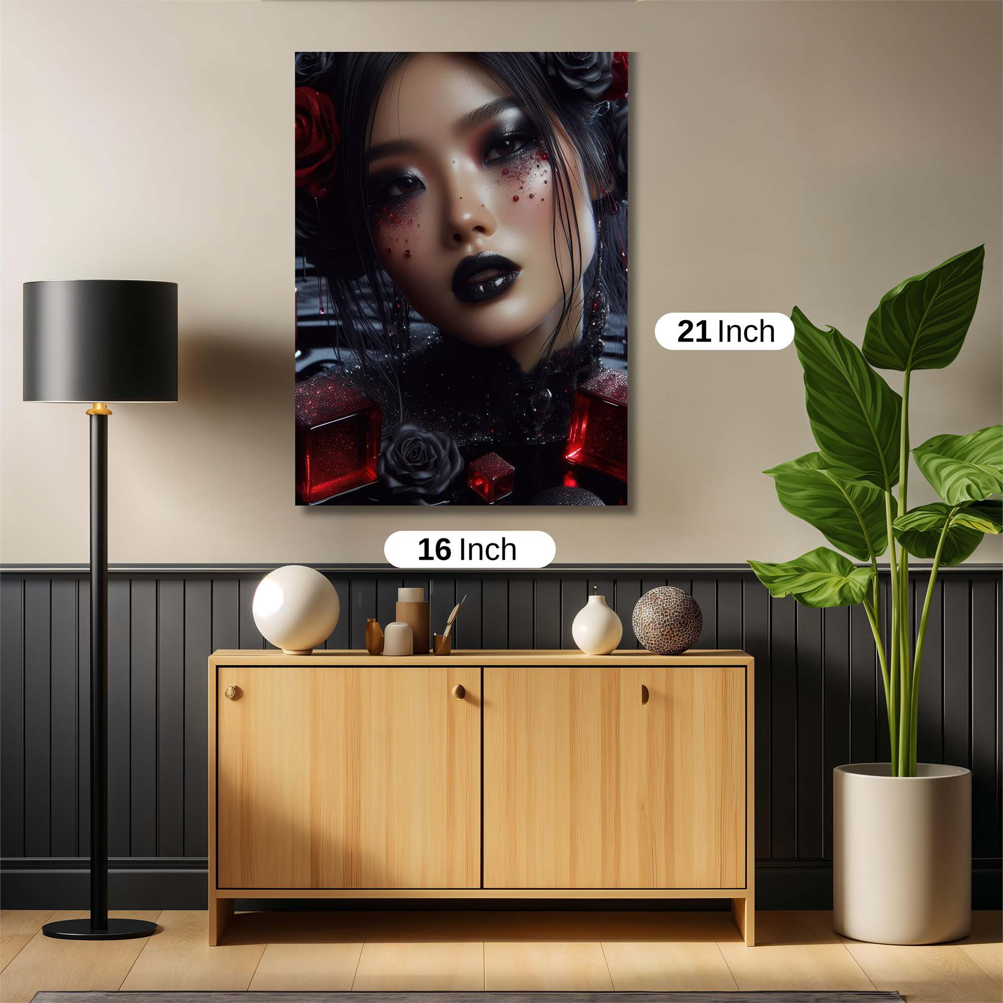 Rose Enigma Safe Wall Magnetic / M
