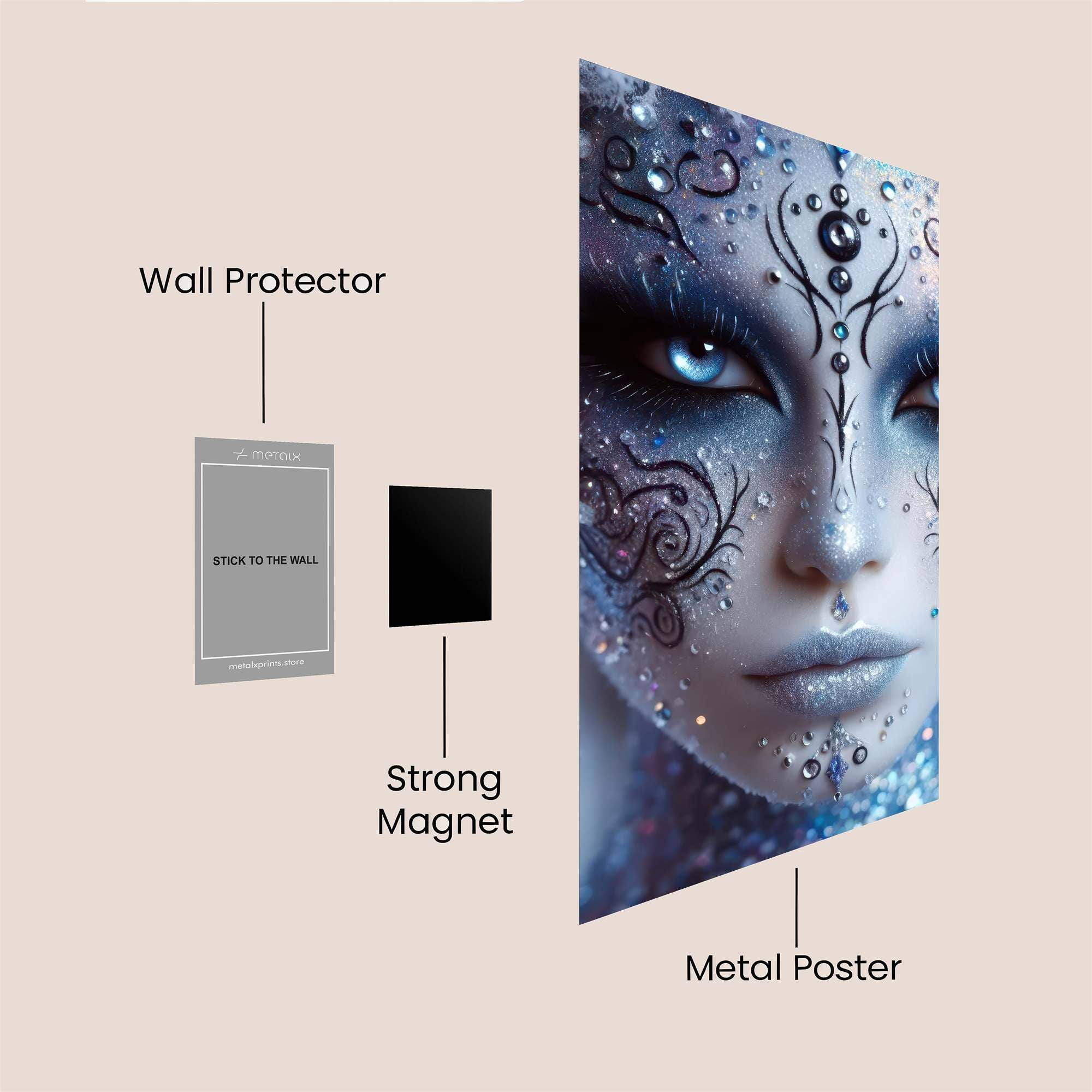 Frost Enchantress Safe Wall Magnetic / M