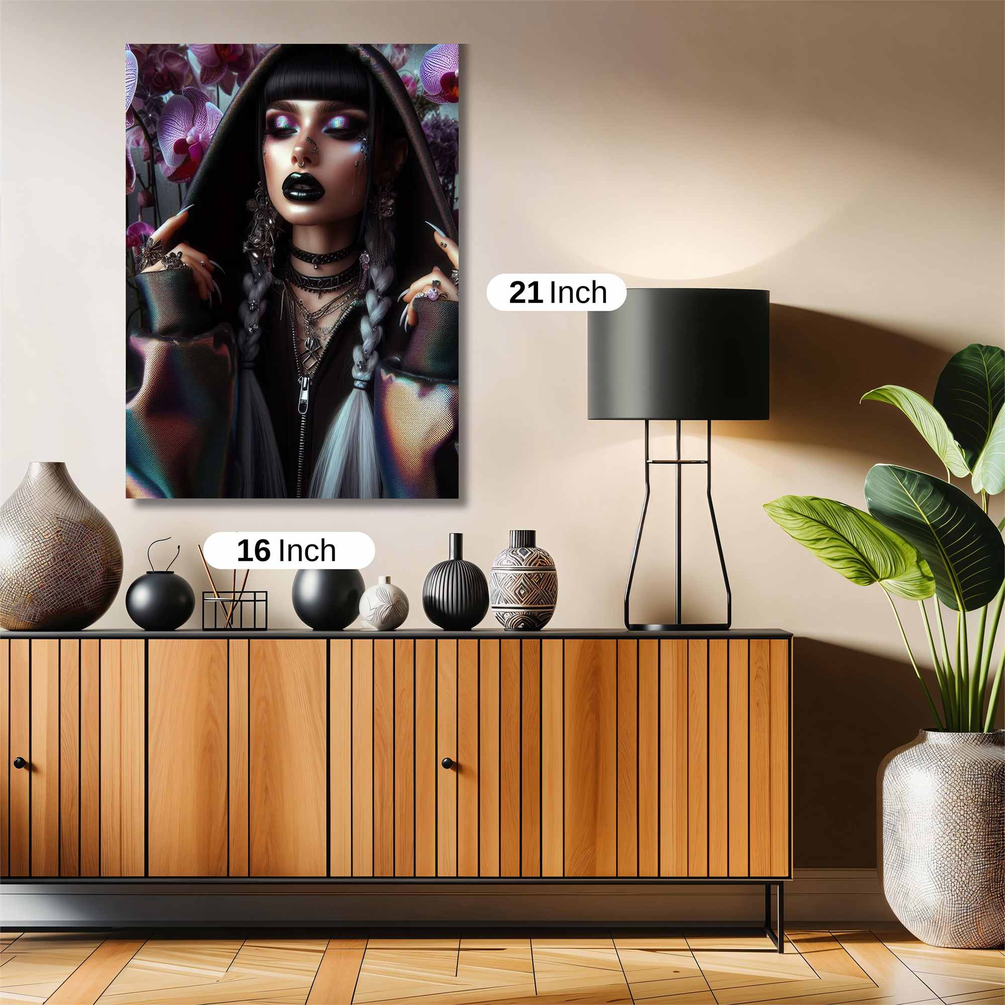 Gothic Enigma Safe Wall Magnetic / M