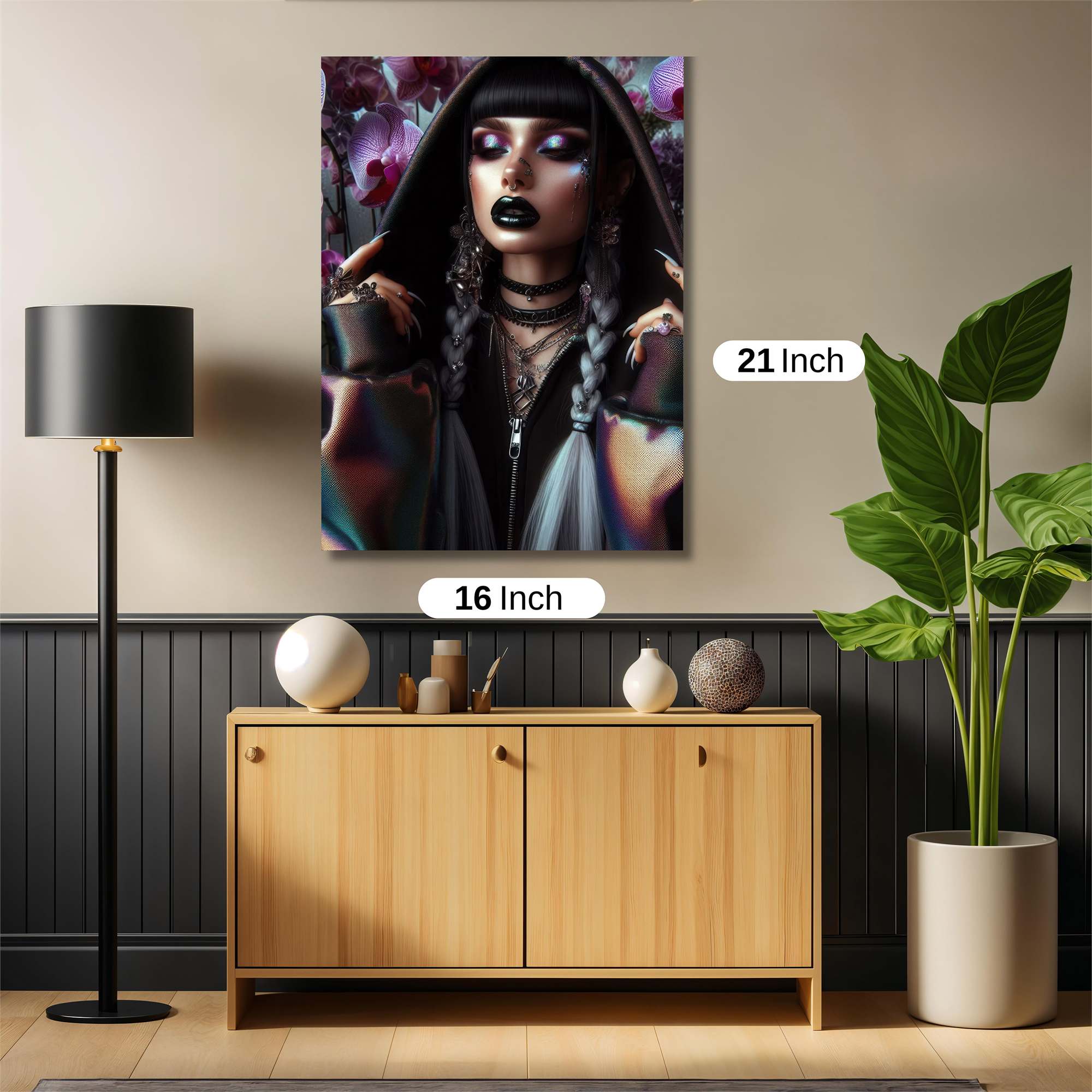 Gothic Enigma Safe Wall Magnetic / M