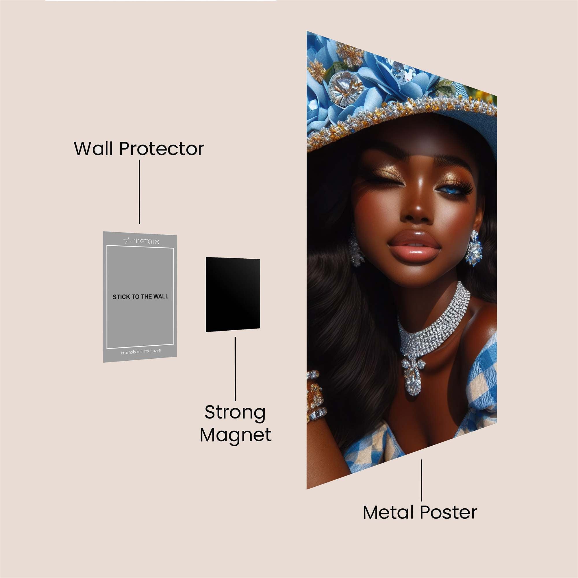 Regal Radiance Safe Wall Magnetic / M
