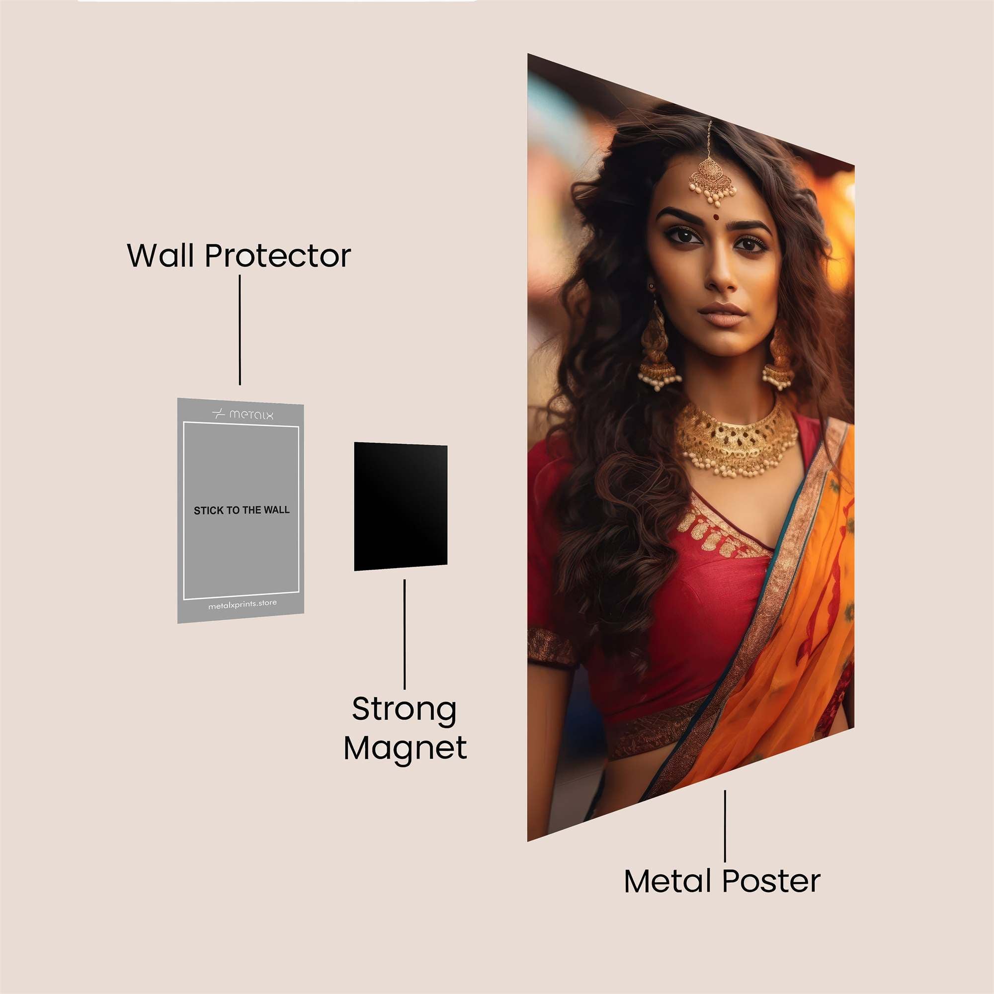 Festive Radiance Safe Wall Magnetic / M