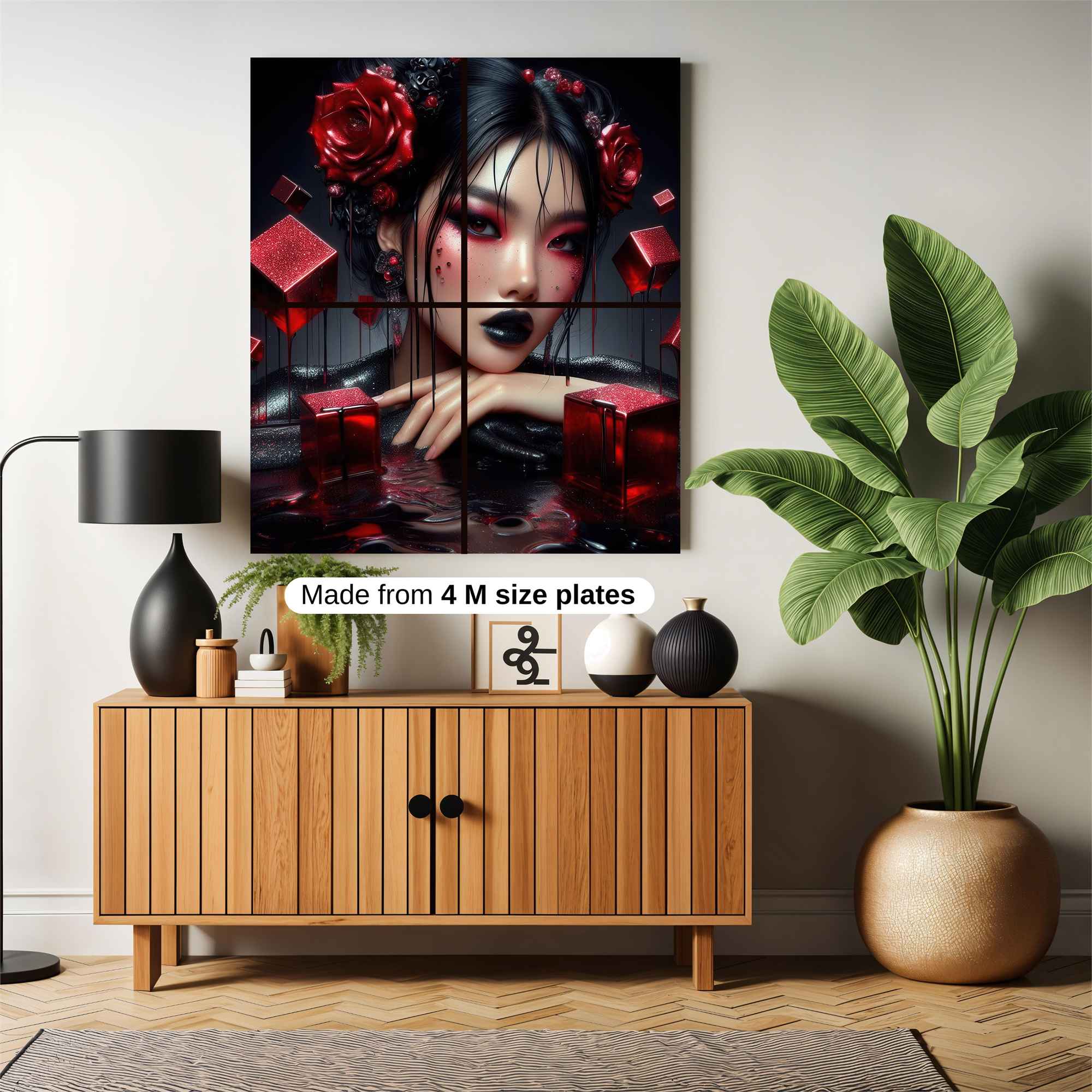 Rose Enigma Safe Wall Magnetic / M