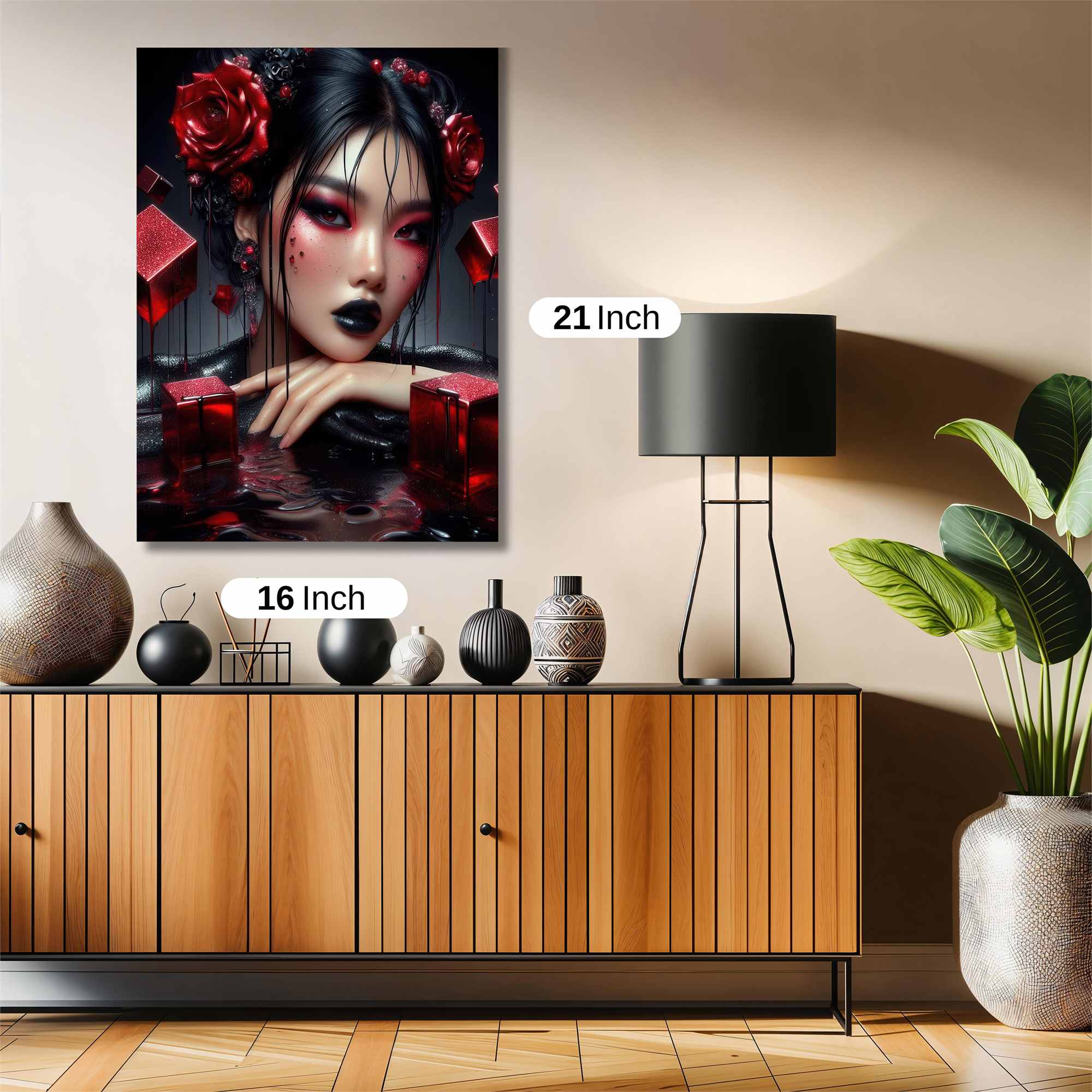 Rose Enigma Safe Wall Magnetic / M