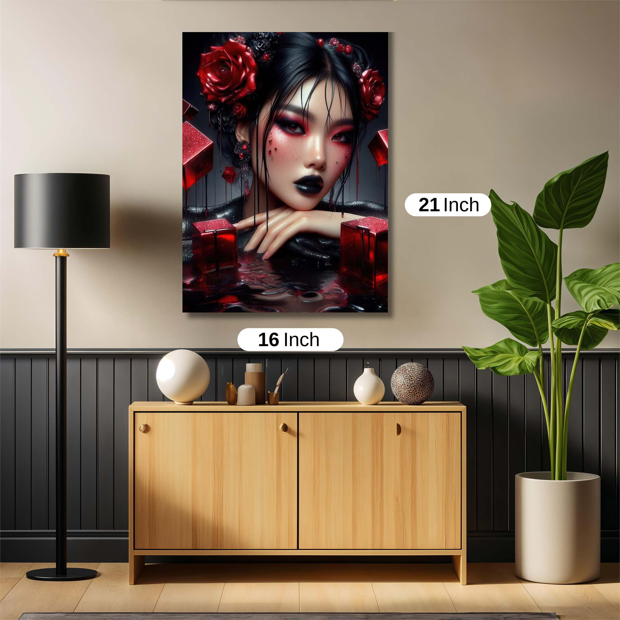 Rose Enigma Safe Wall Magnetic / M