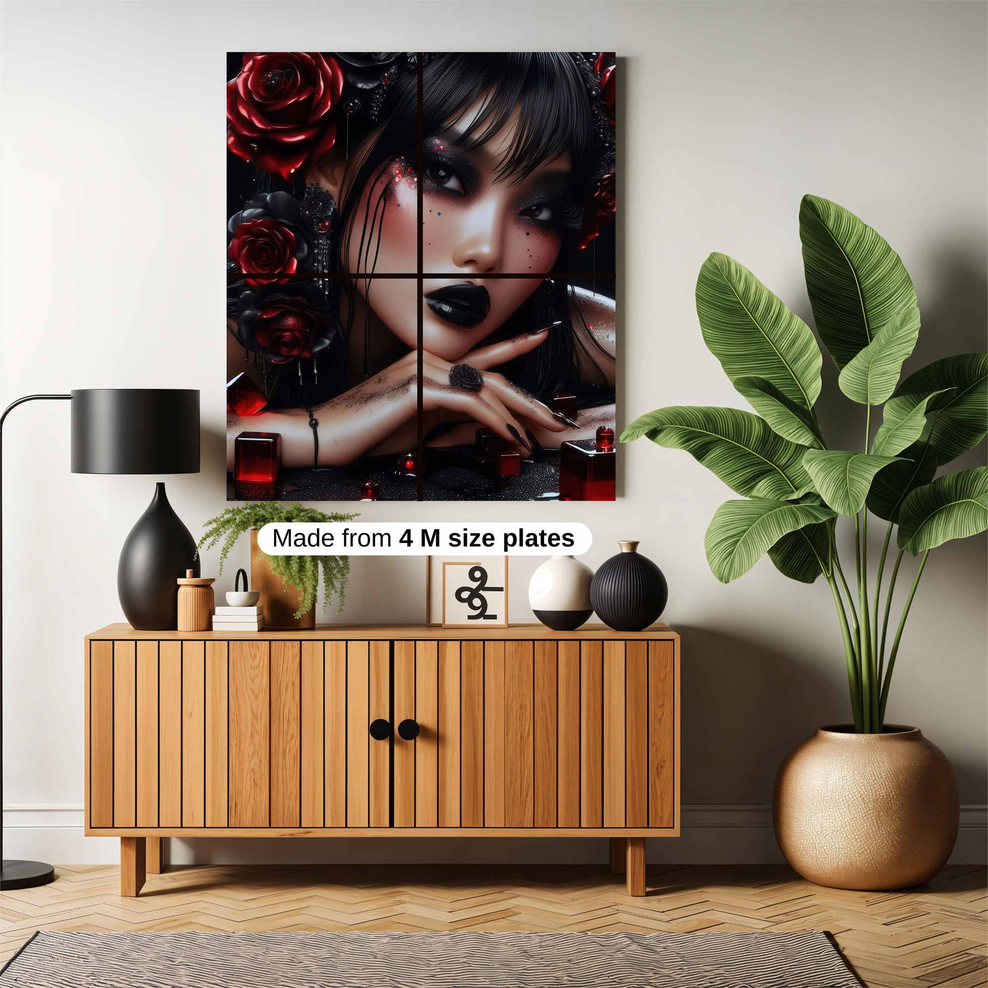 Rose Enigma Safe Wall Magnetic / M