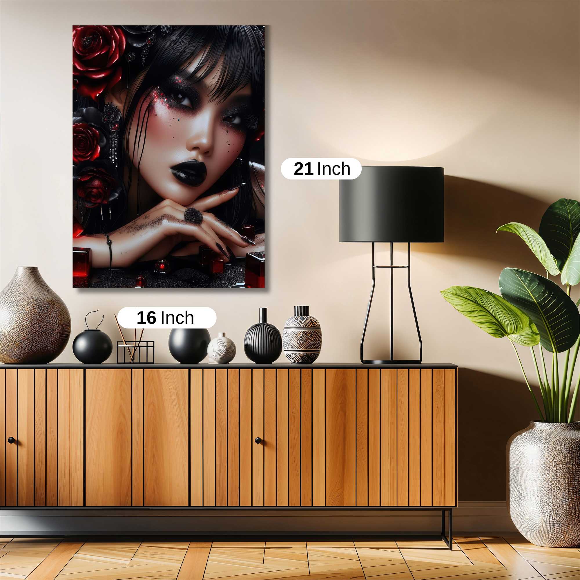 Rose Enigma Safe Wall Magnetic / M