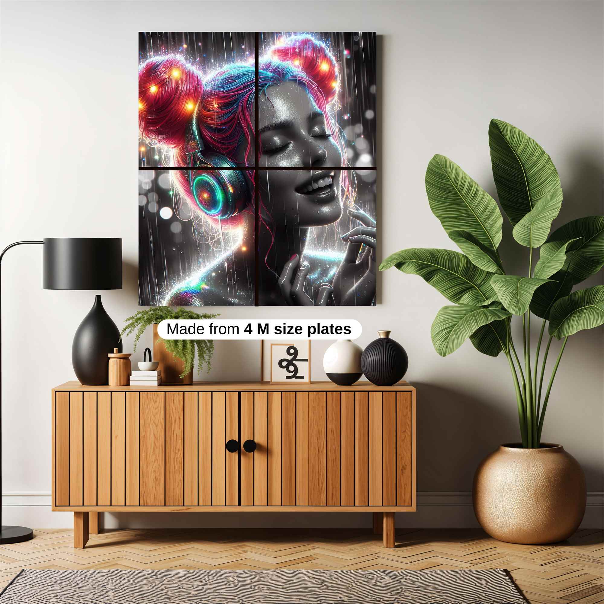 Neon Bliss Safe Wall Magnetic / M