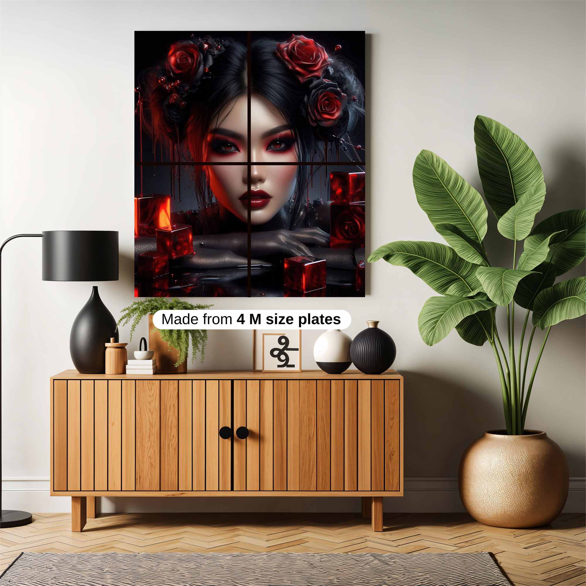 Rose Enigma Safe Wall Magnetic / M