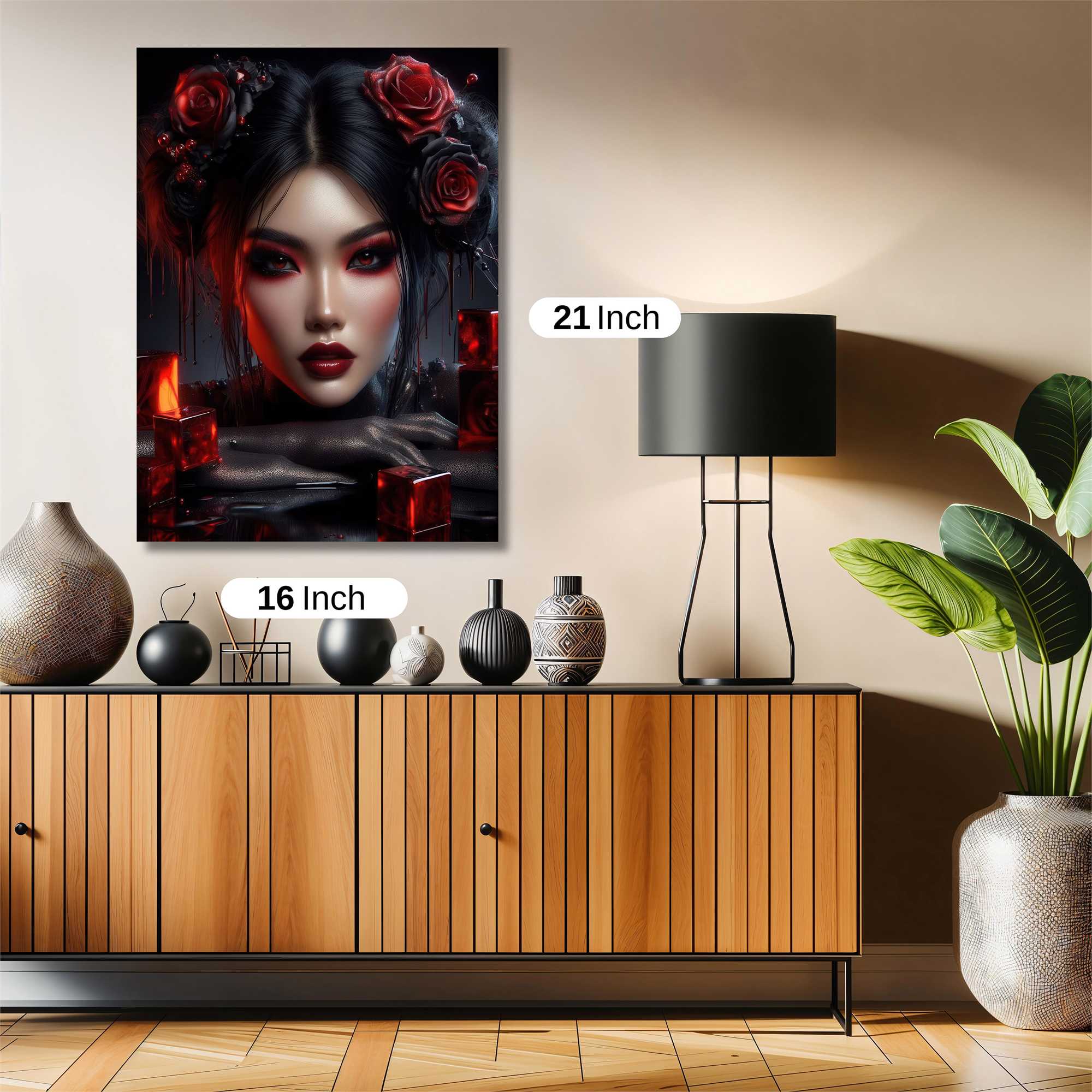 Rose Enigma Safe Wall Magnetic / M