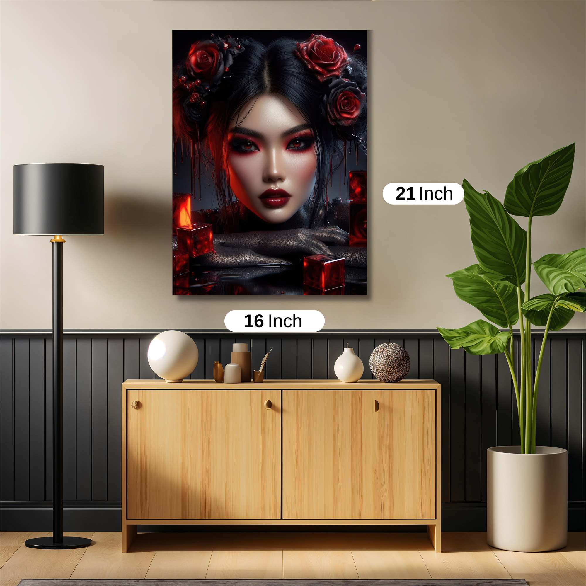 Rose Enigma Safe Wall Magnetic / M
