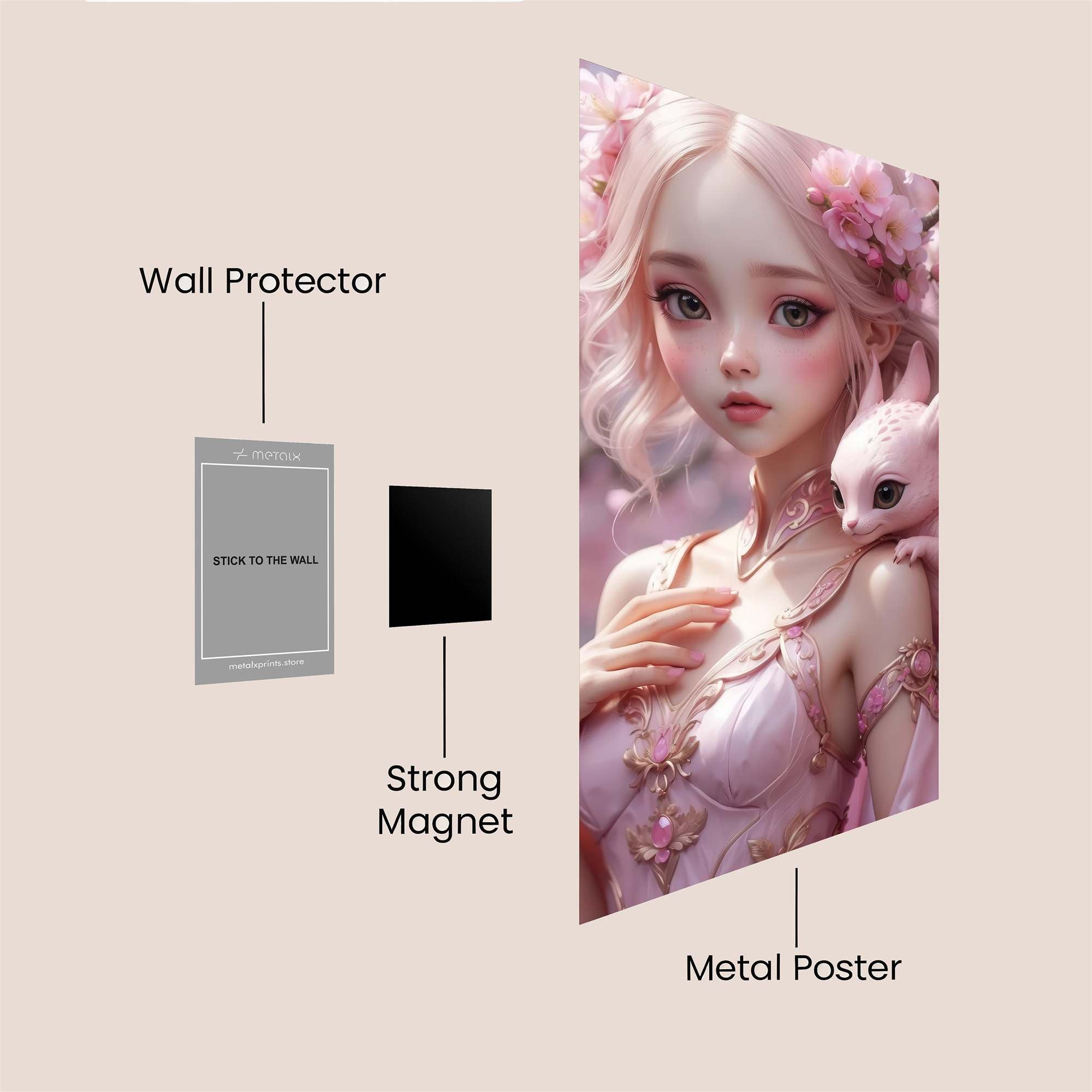 Fae Serenity Safe Wall Magnetic / M