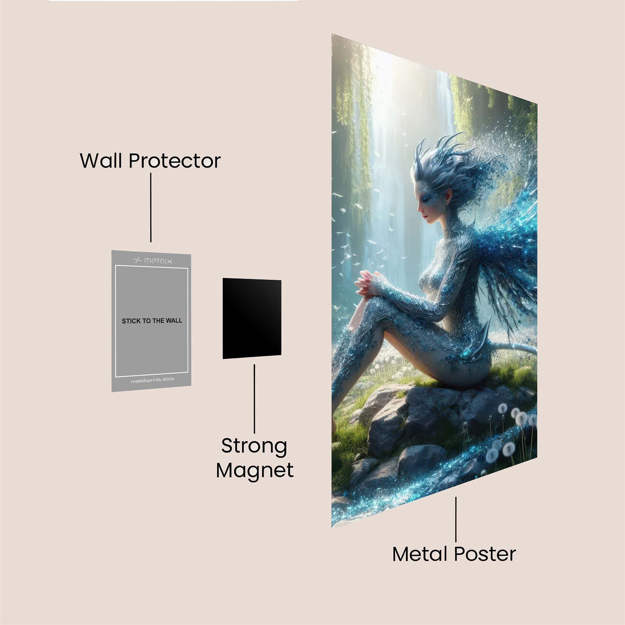 Fae Serenity Safe Wall Magnetic / M