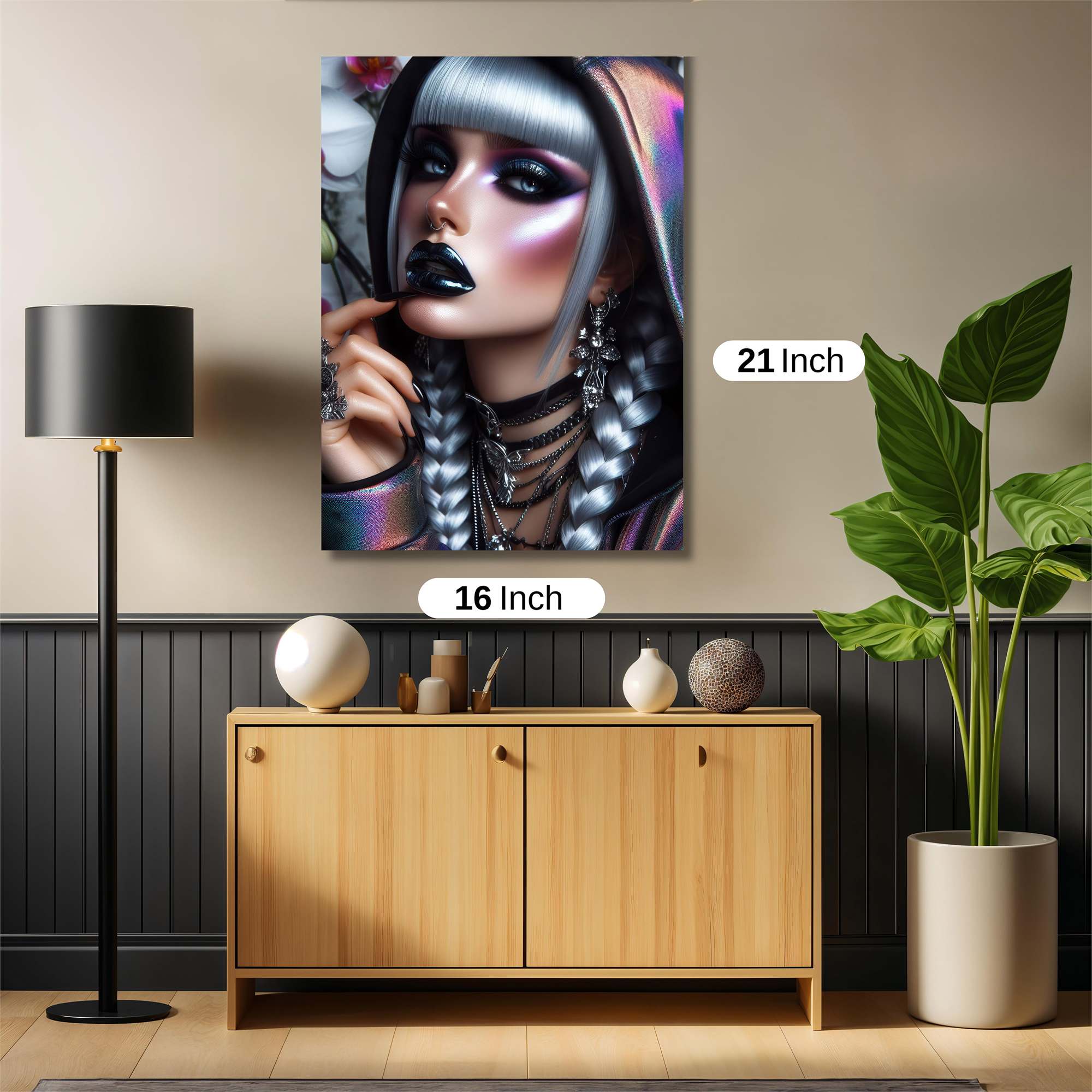 Cyber Enigma Safe Wall Magnetic / M