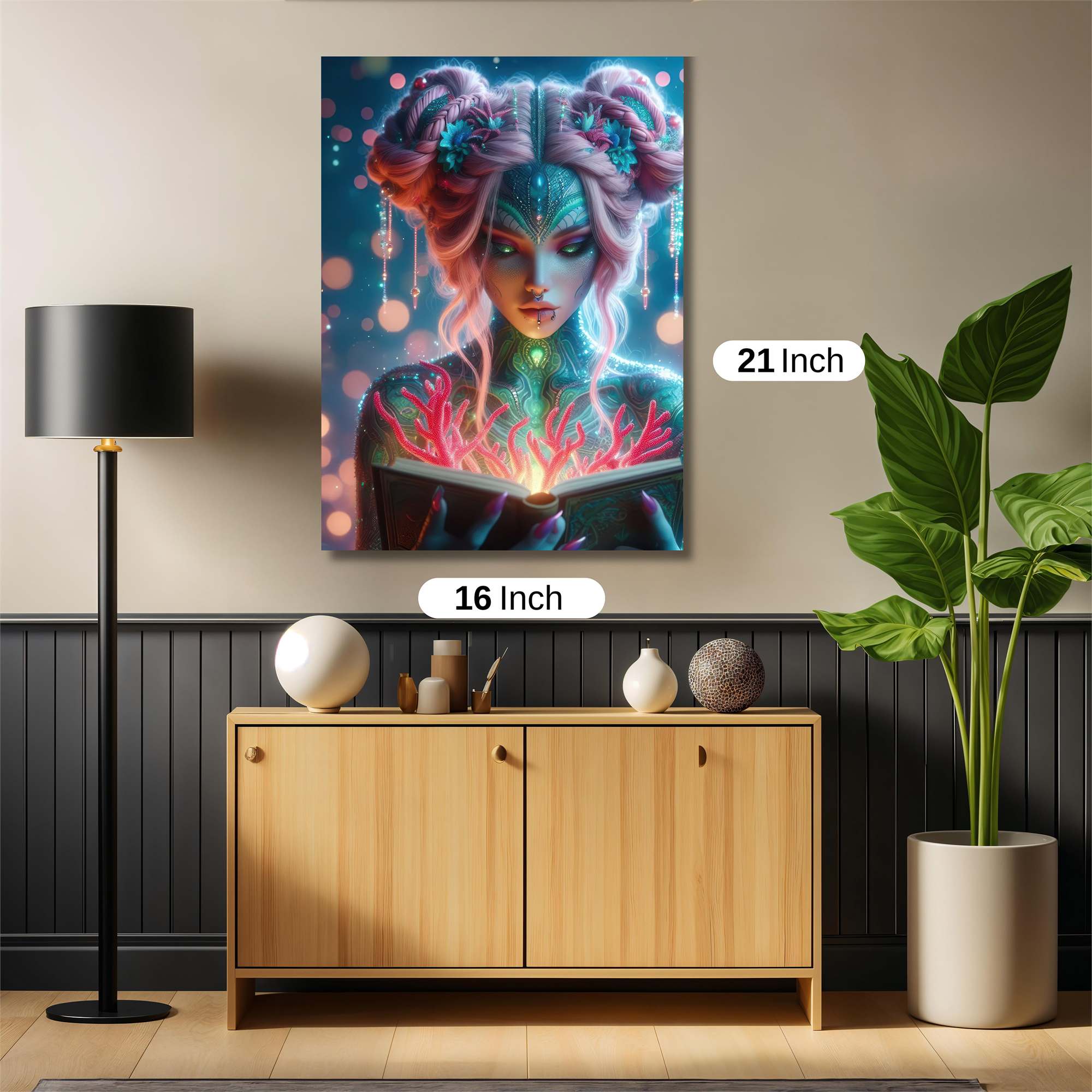Mystic Glow Safe Wall Magnetic / M