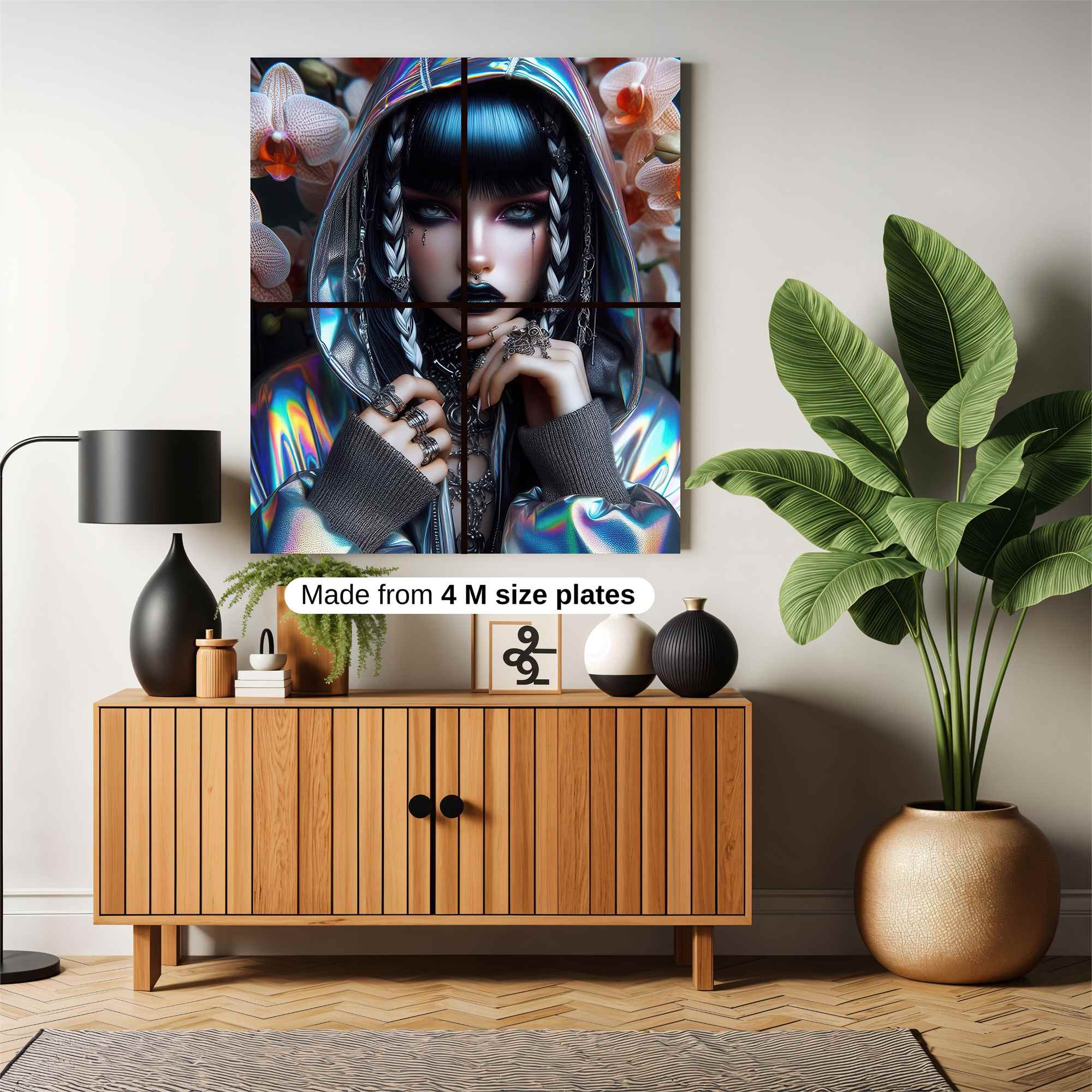 Cyber Enigma Safe Wall Magnetic / M