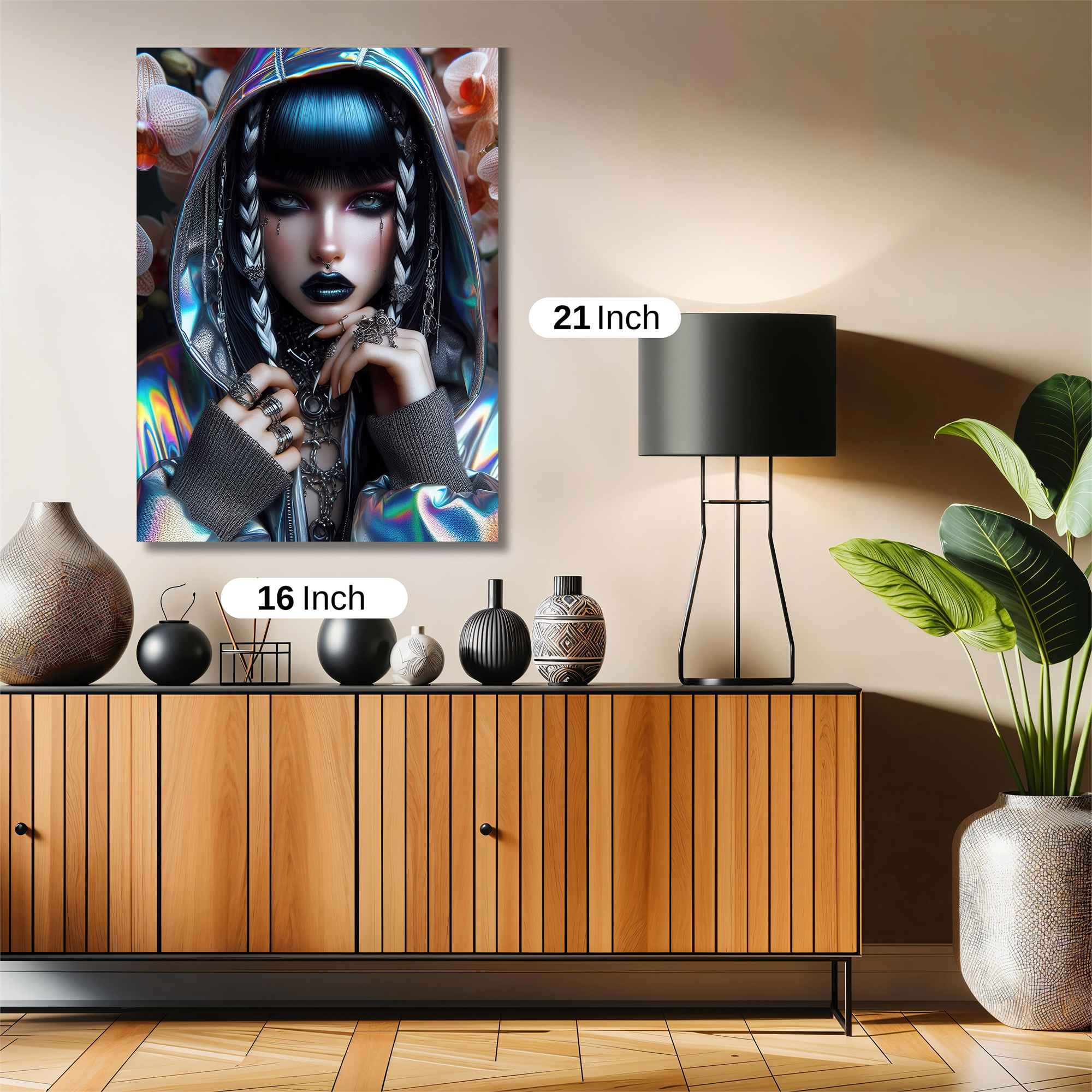 Cyber Enigma Safe Wall Magnetic / M