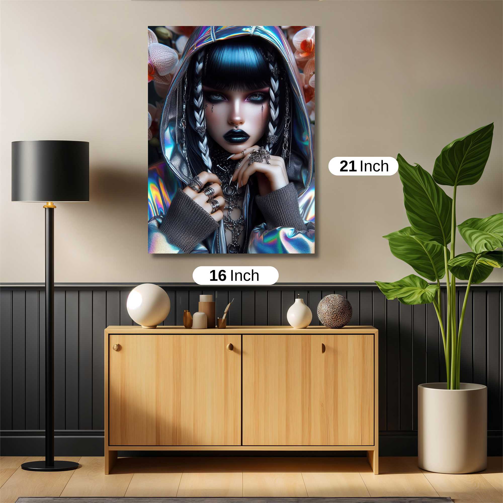 Cyber Enigma Safe Wall Magnetic / M