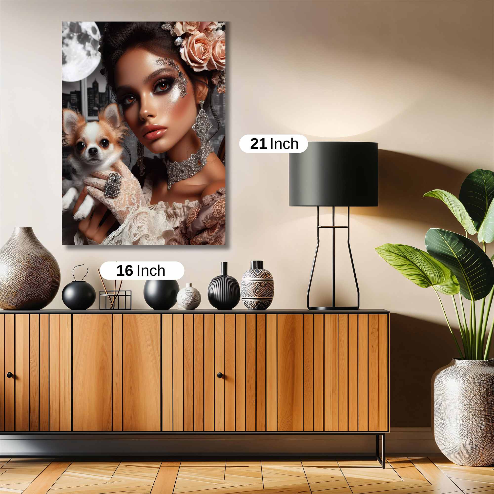Luna Elegance Safe Wall Magnetic / M