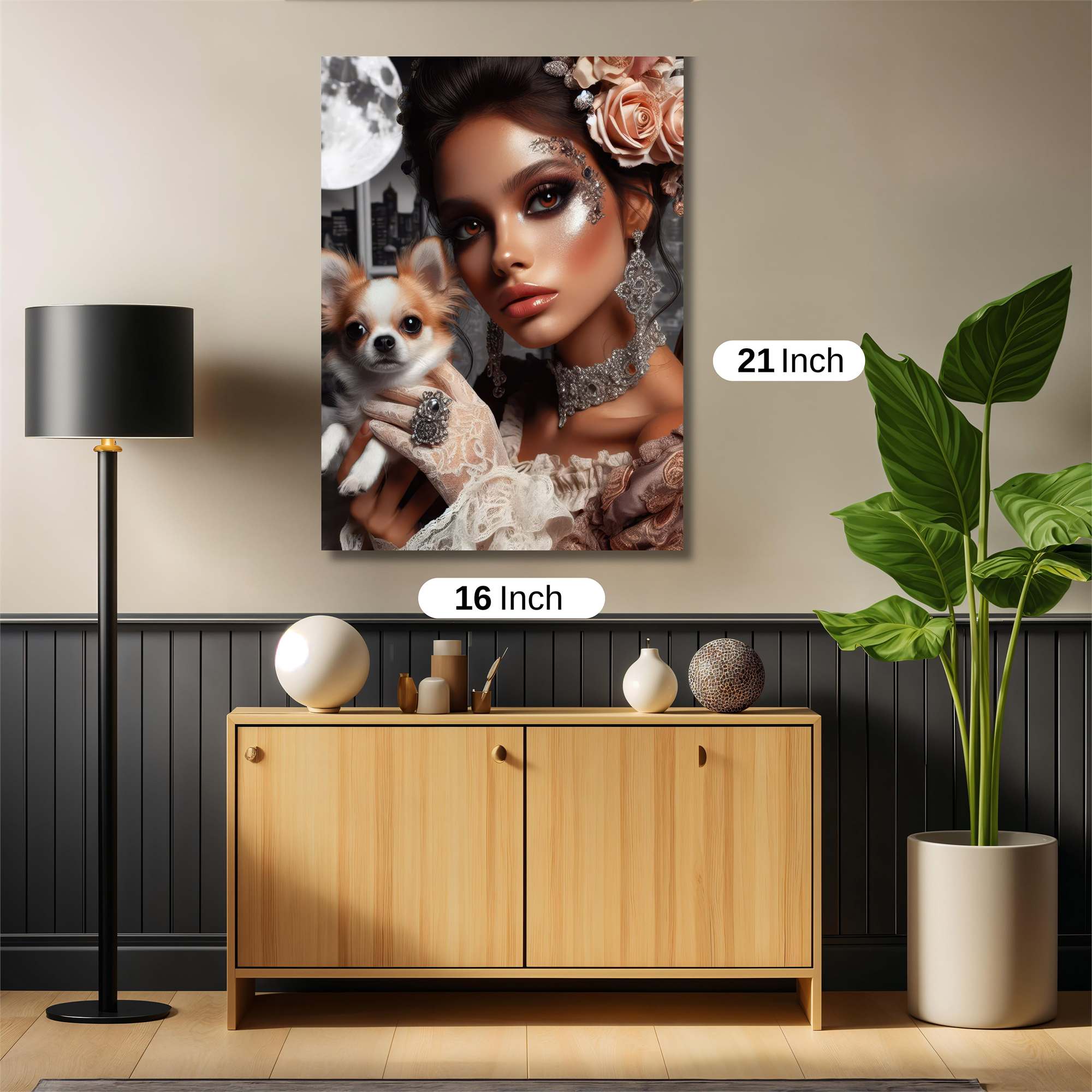 Luna Elegance Safe Wall Magnetic / M