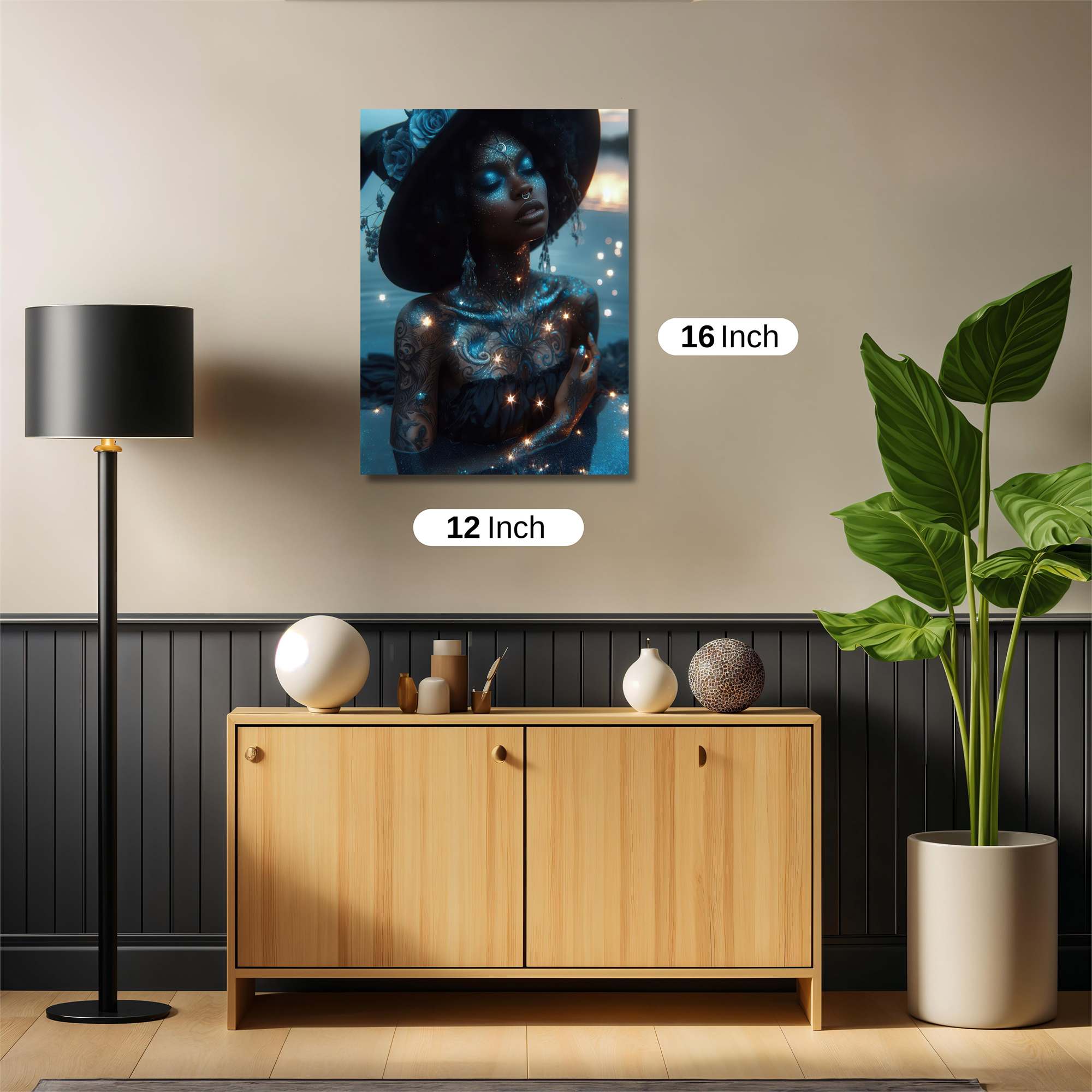 Witch Enchantment Safe Wall Magnetic / M