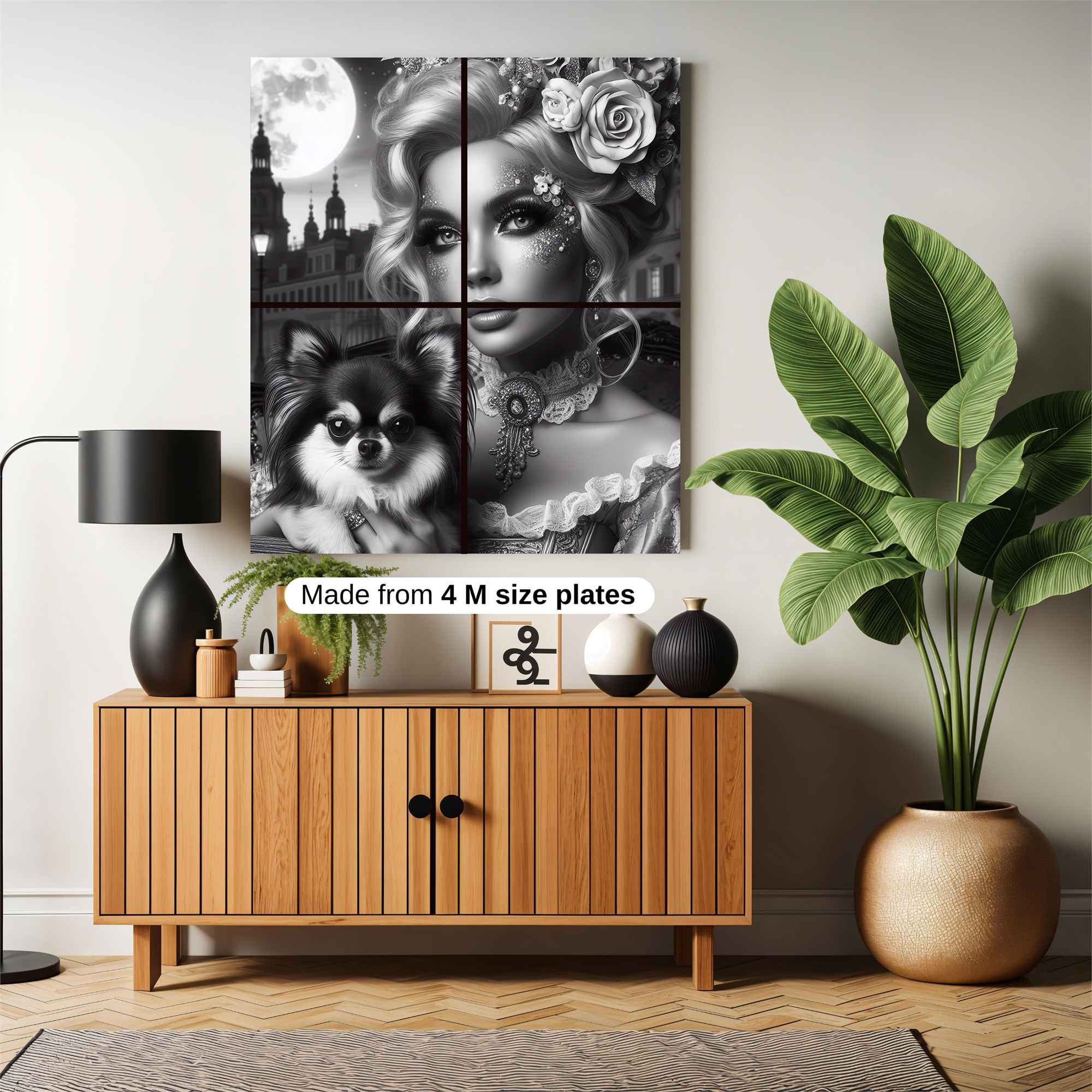 Moonlit Elegance Safe Wall Magnetic / M