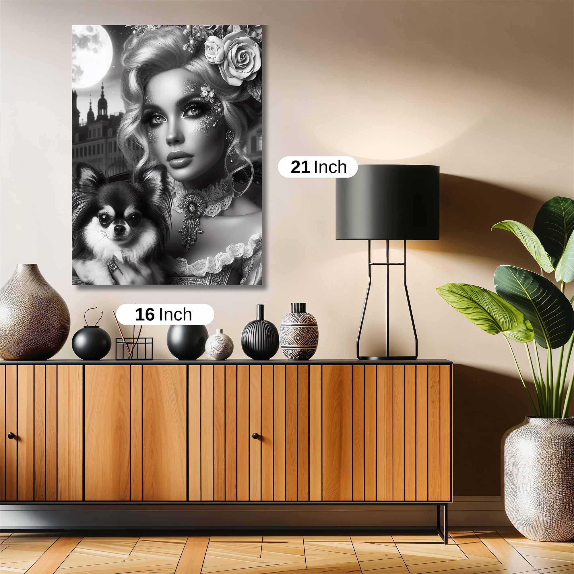 Moonlit Elegance Safe Wall Magnetic / M