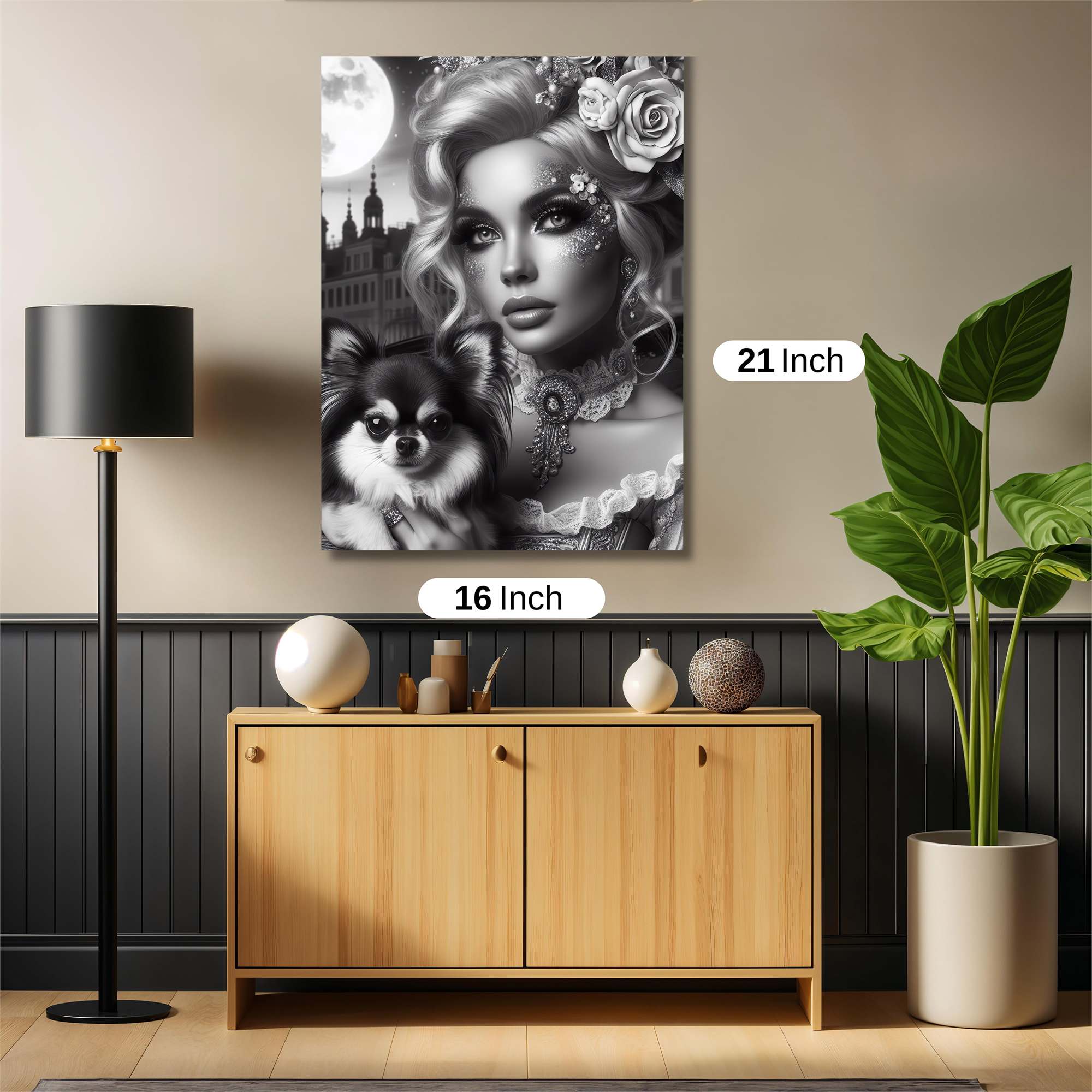 Moonlit Elegance Safe Wall Magnetic / M