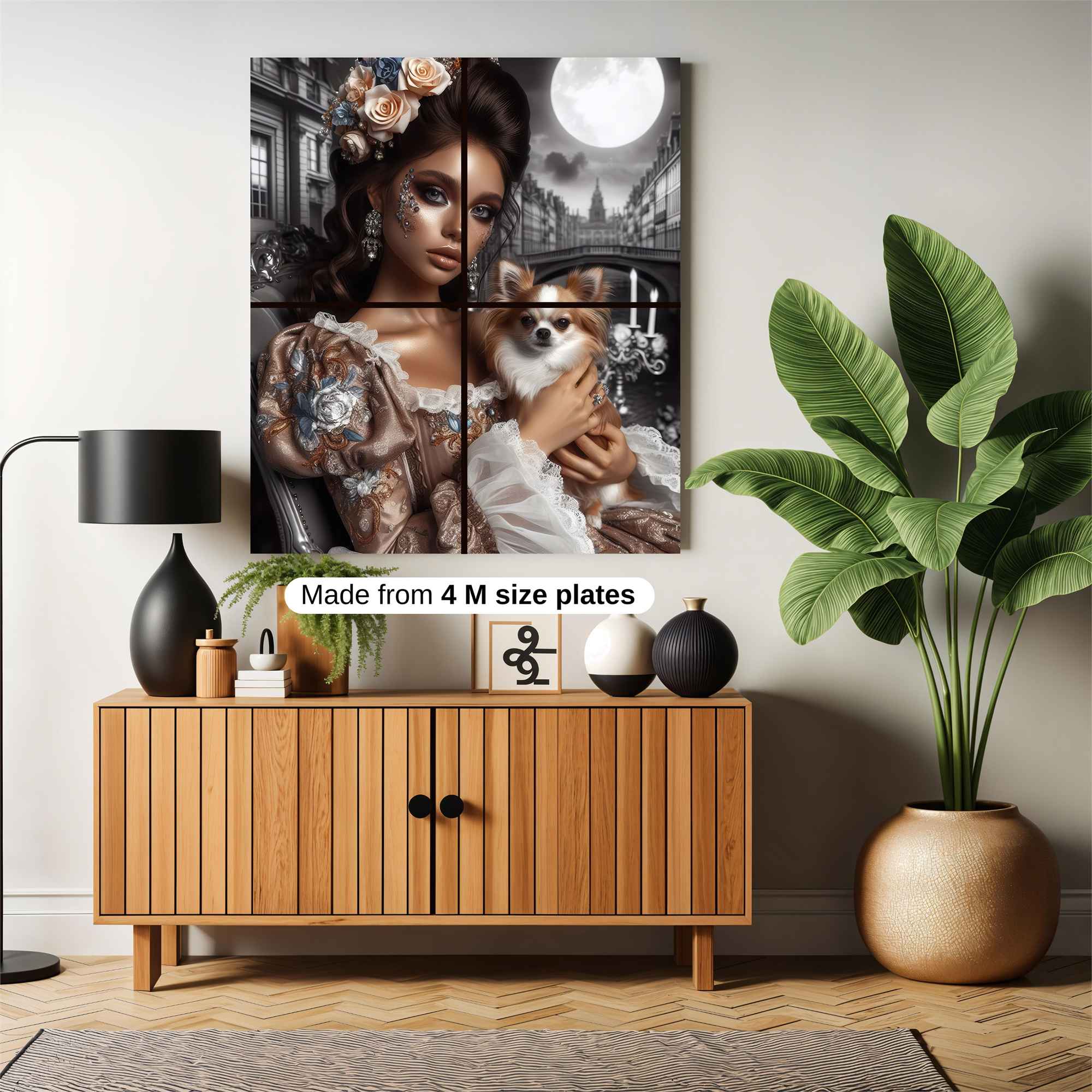 Moonlight Elegance Safe Wall Magnetic / M