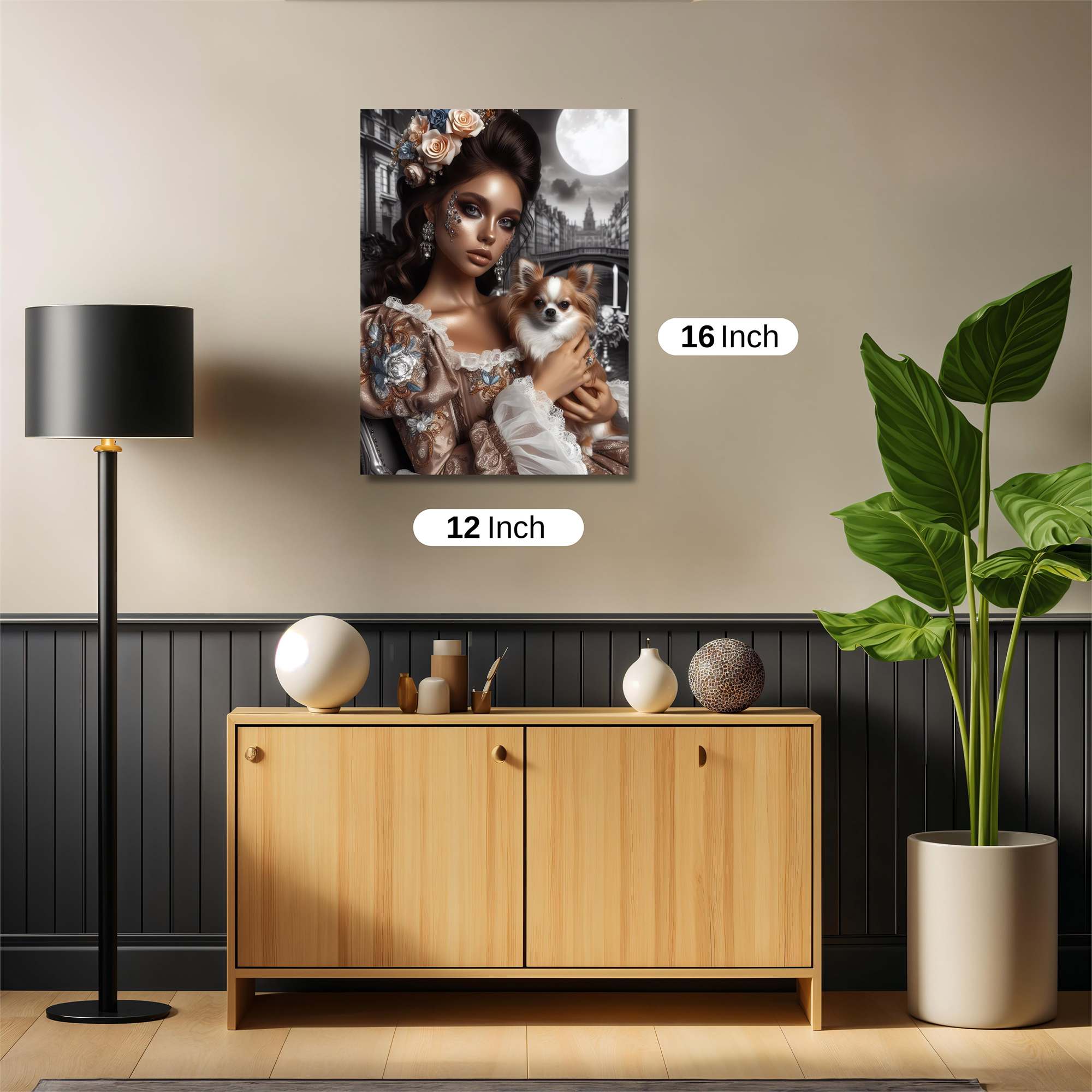 Moonlight Elegance Safe Wall Magnetic / M