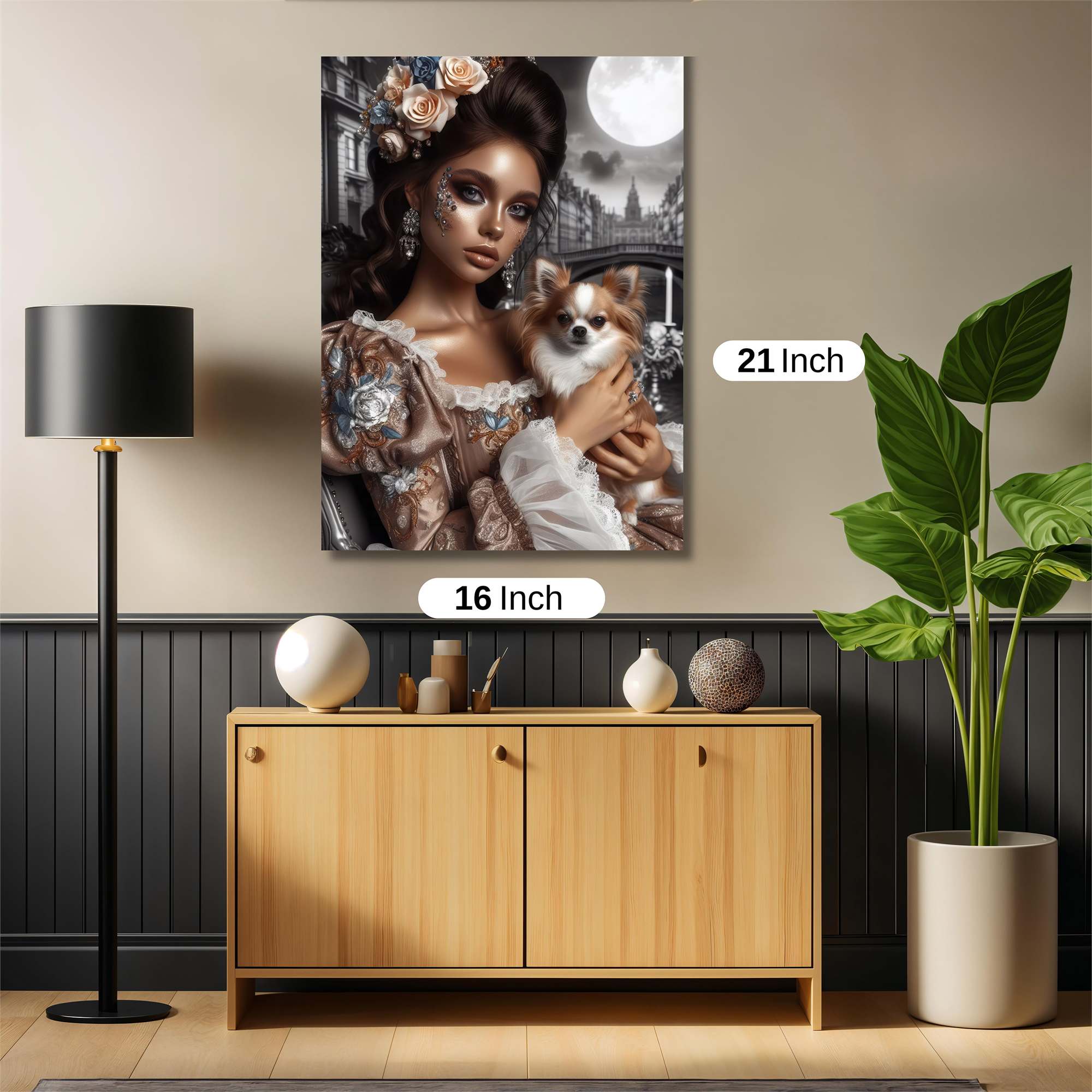 Moonlight Elegance Safe Wall Magnetic / M