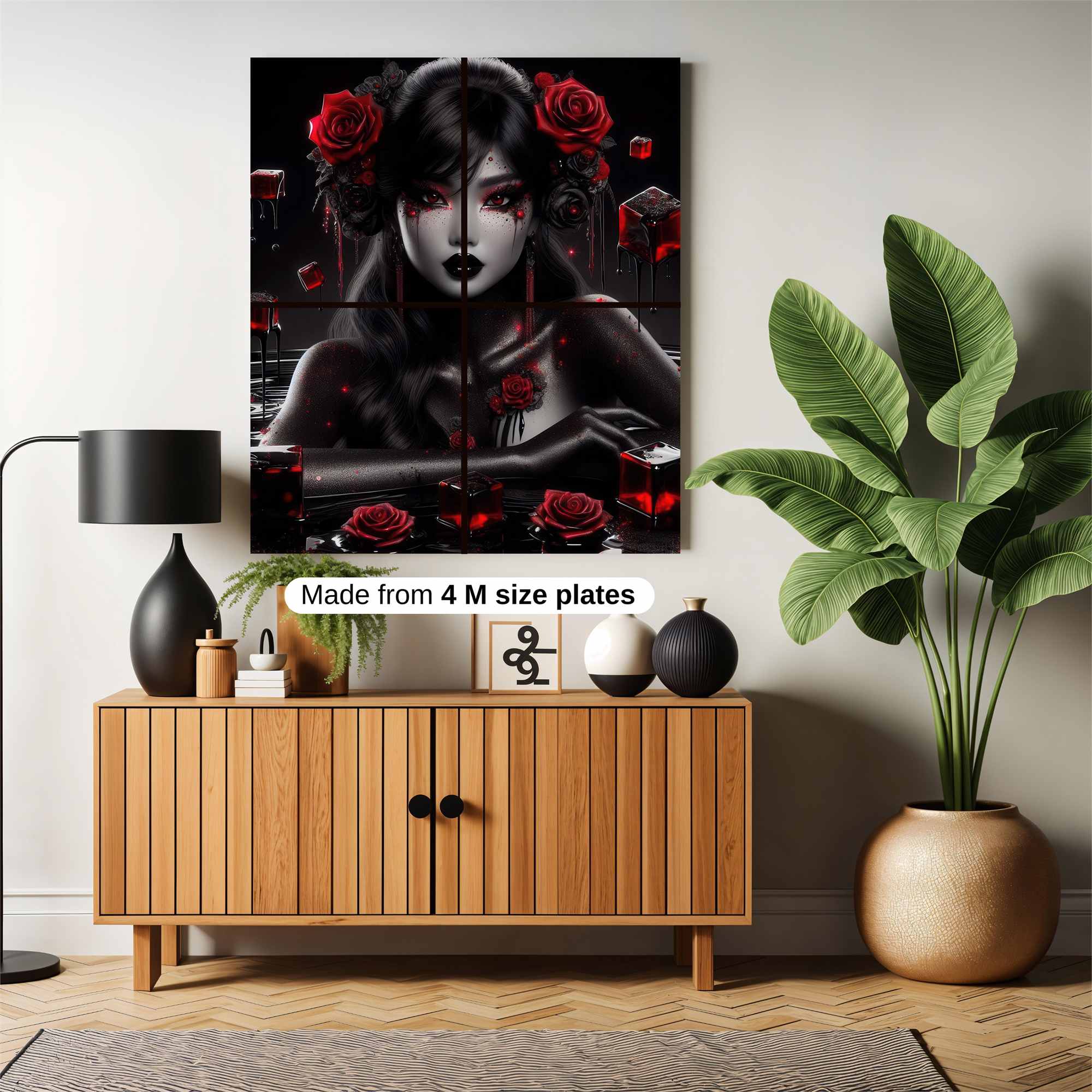 Rose Enigma Safe Wall Magnetic / M