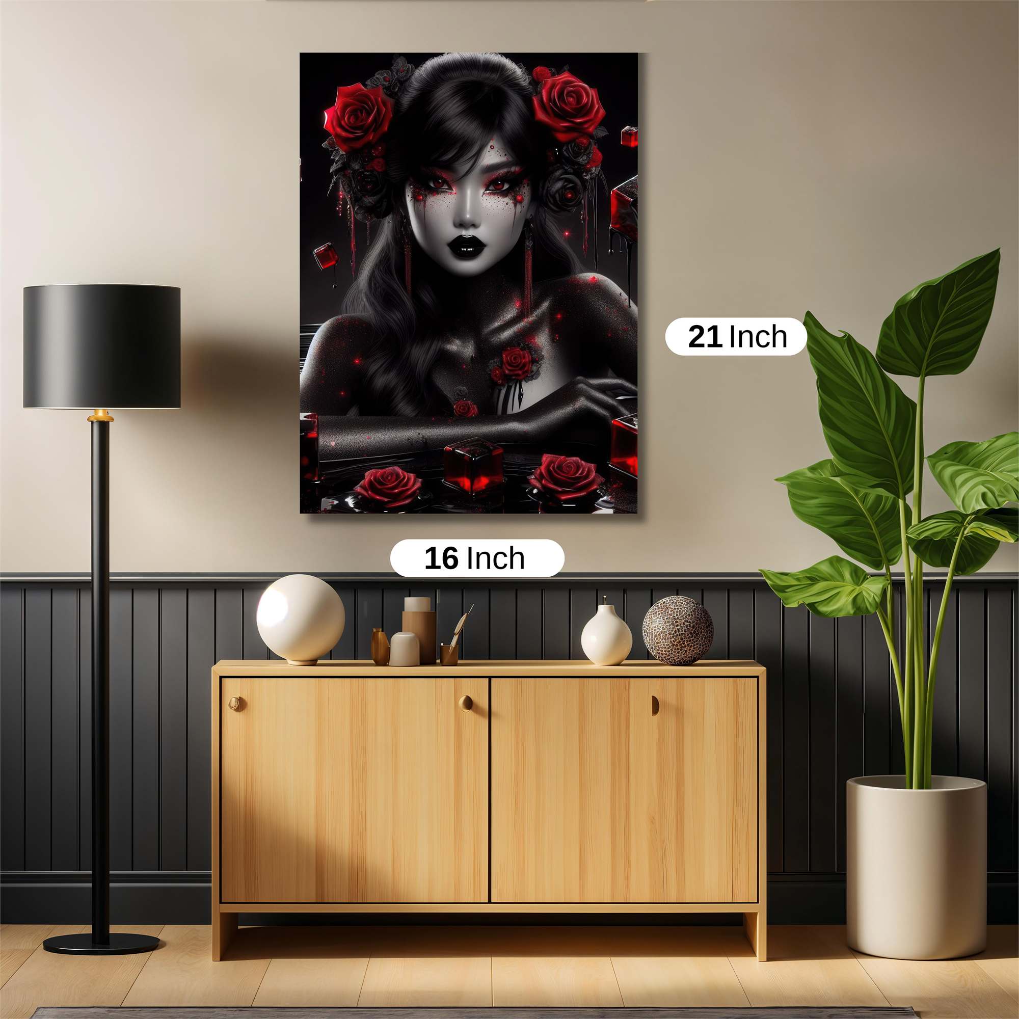Rose Enigma Safe Wall Magnetic / M