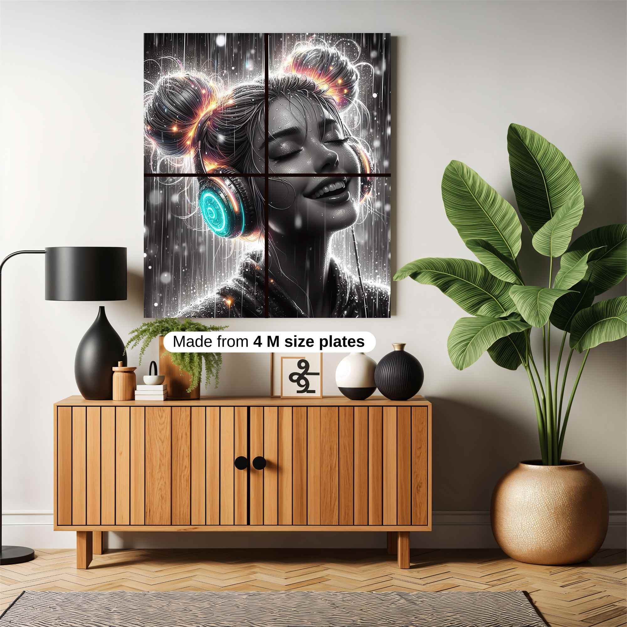Rain Rapture Safe Wall Magnetic / M