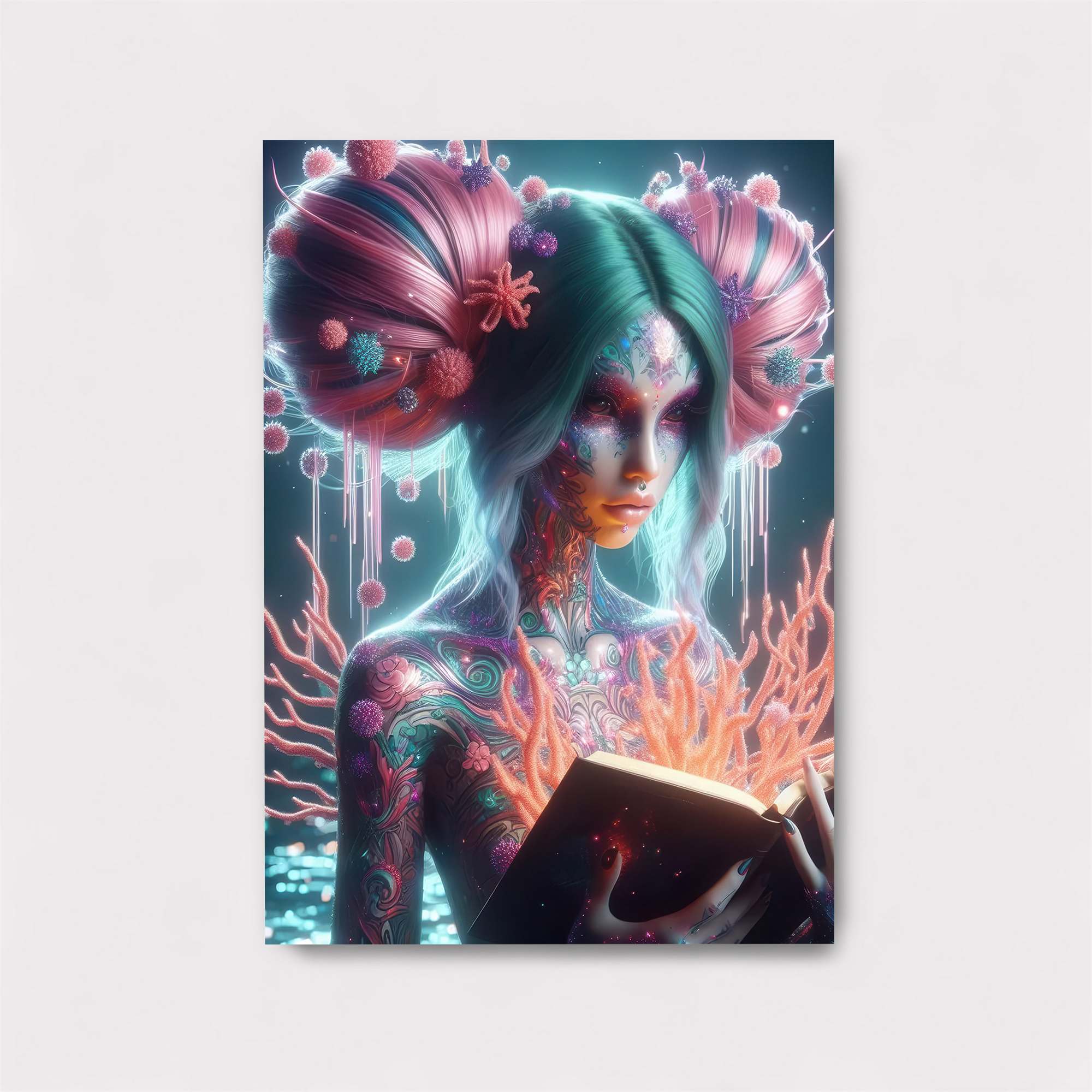Coral Enchantress Safe Wall Magnetic / M