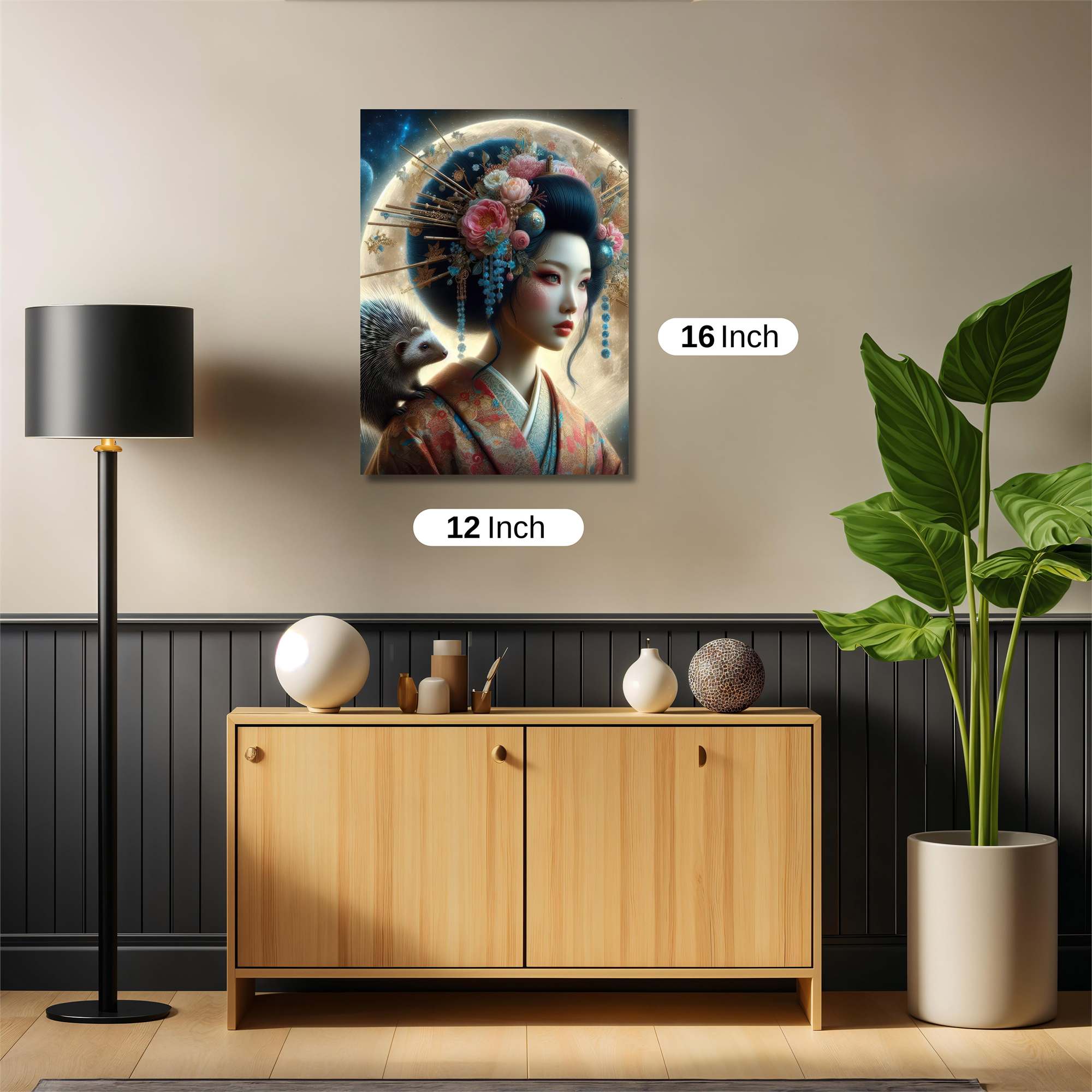 Moonlit Elegance Safe Wall Magnetic / M