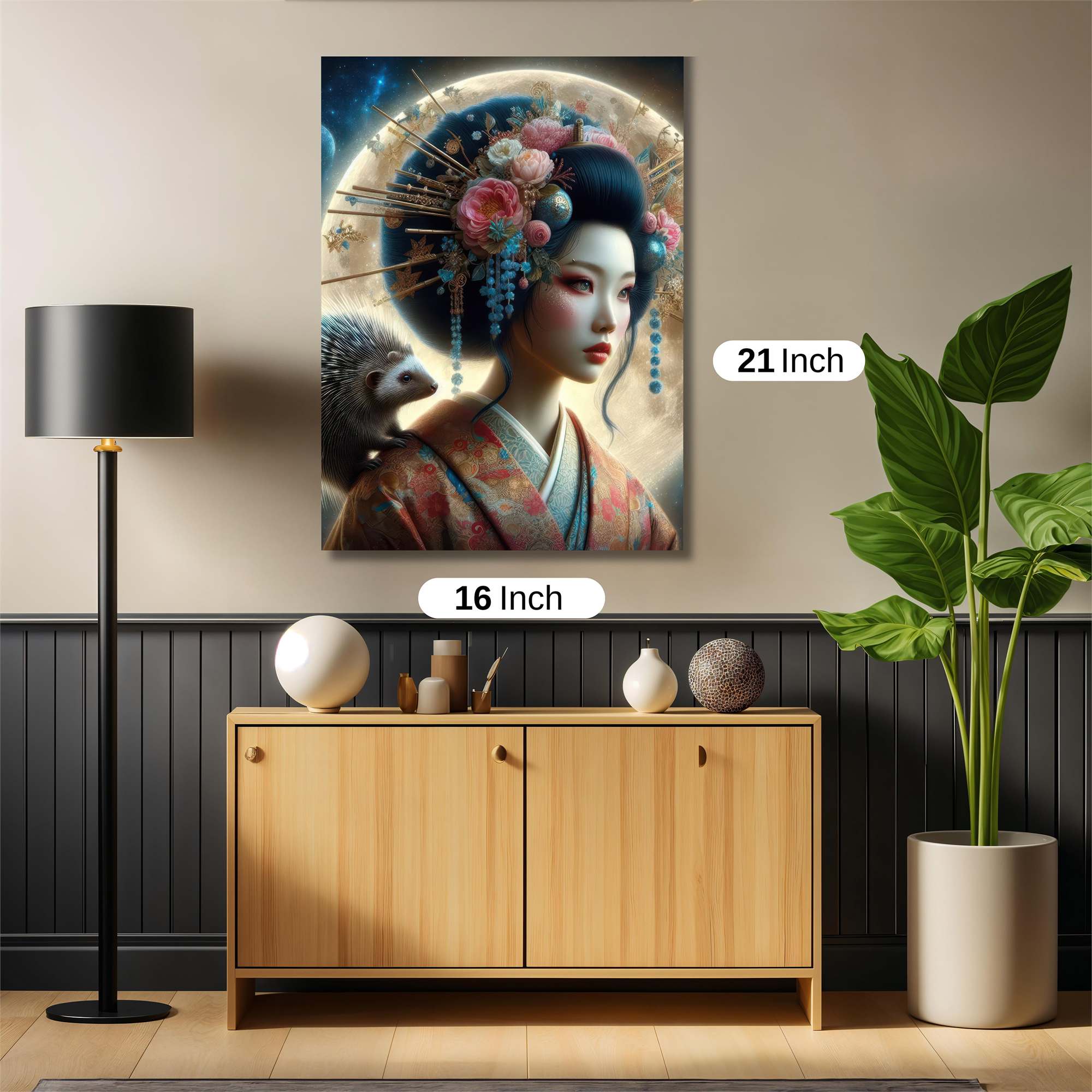 Moonlit Elegance Safe Wall Magnetic / M