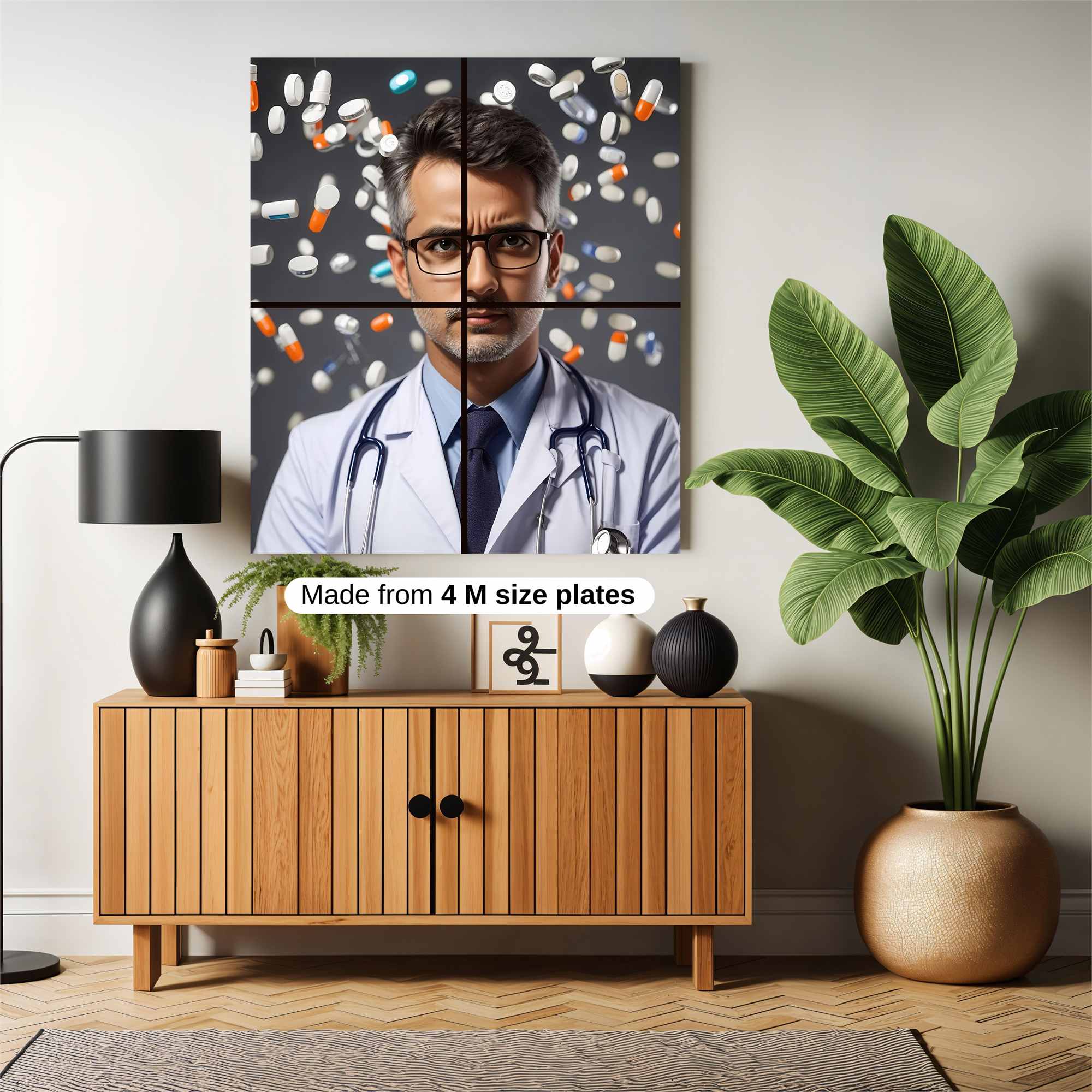 Doctor Dilemma Safe Wall Magnetic / M